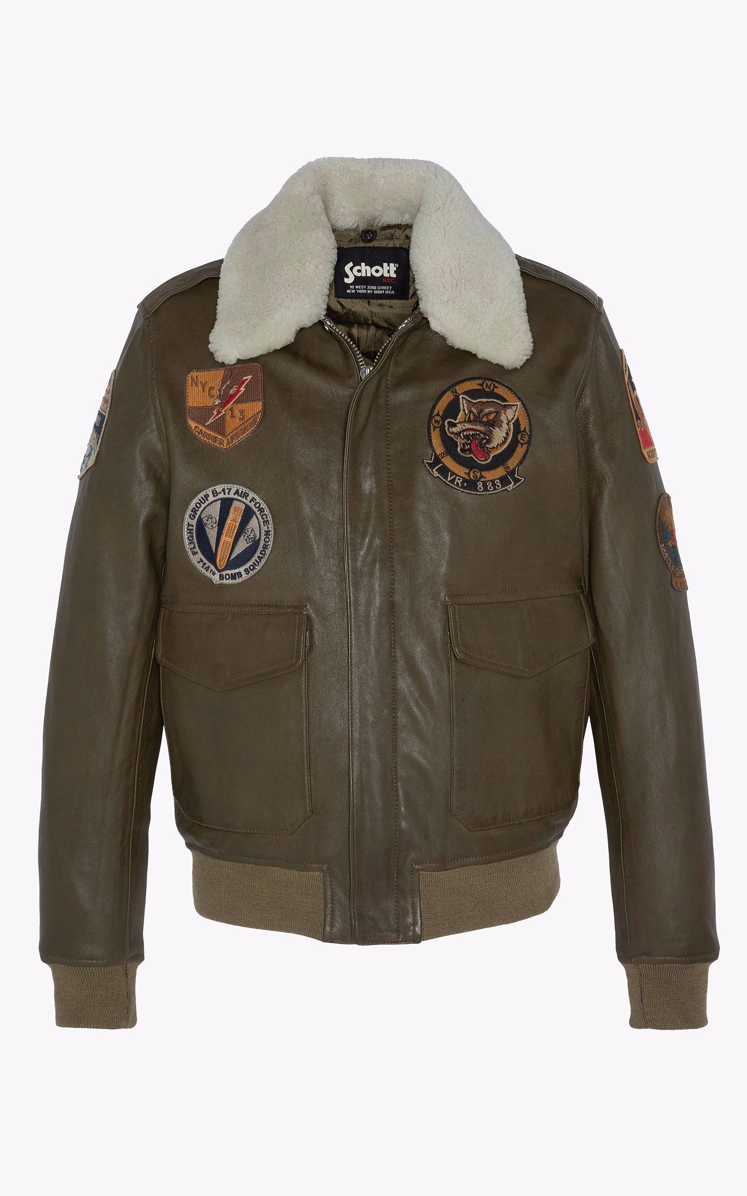 A "LCFLIGHTWX23" Kaki Schott Pilote Homme opened photo