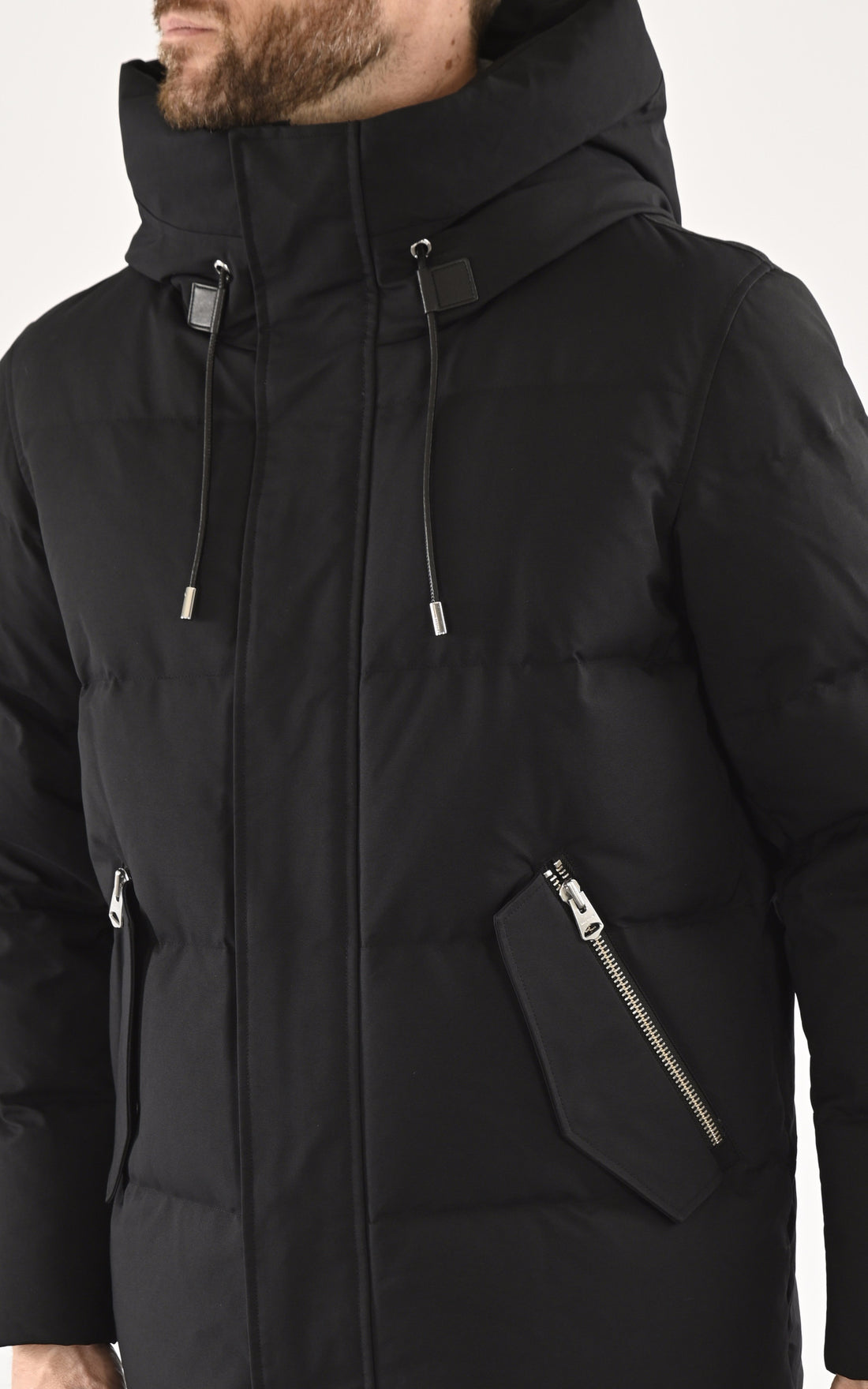 A "GRAYDON" Noir Mackage Ves Doudoune Homme opened photo