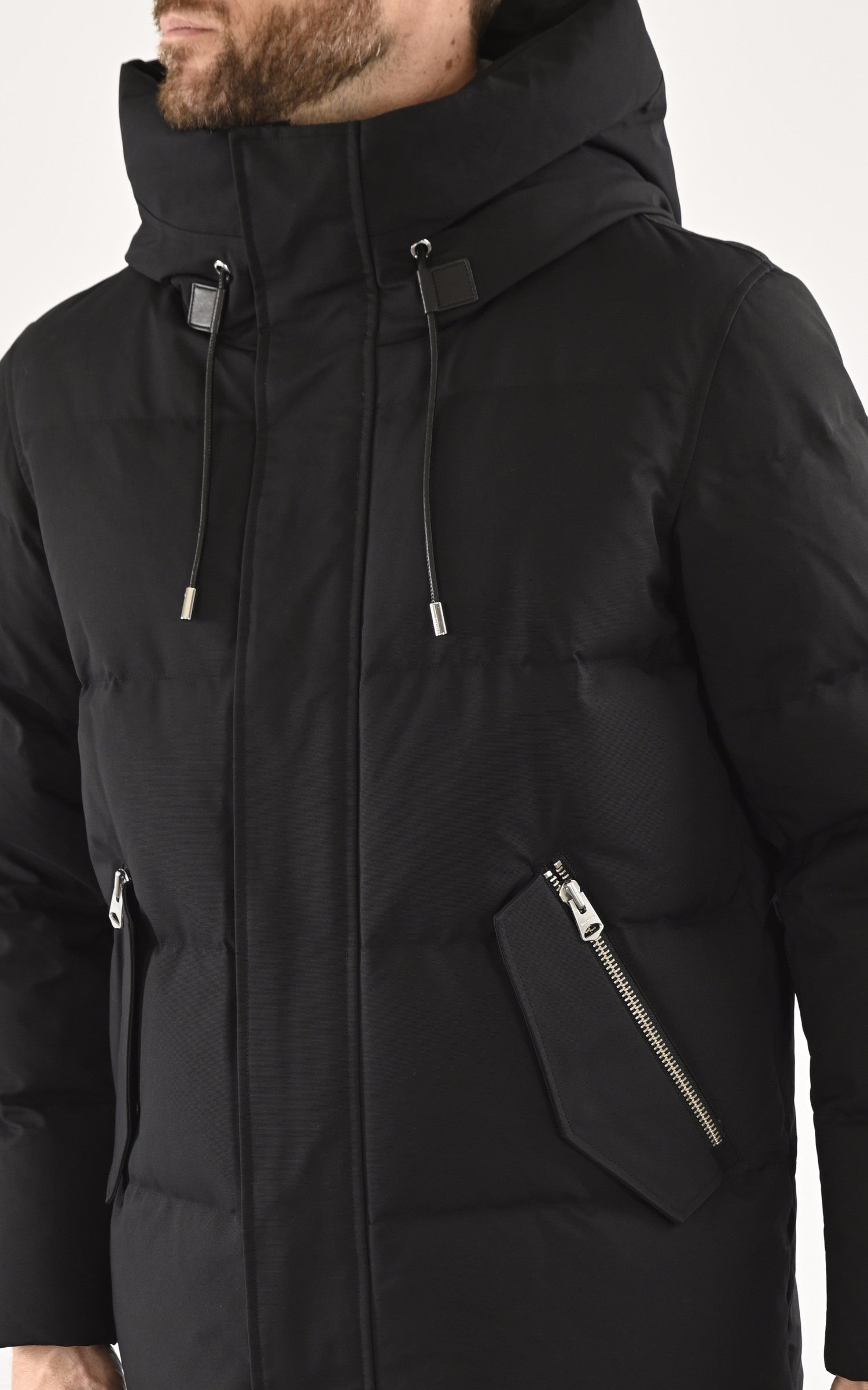 A "GRAYDON" Noir Mackage Ves Doudoune Homme details photo 5