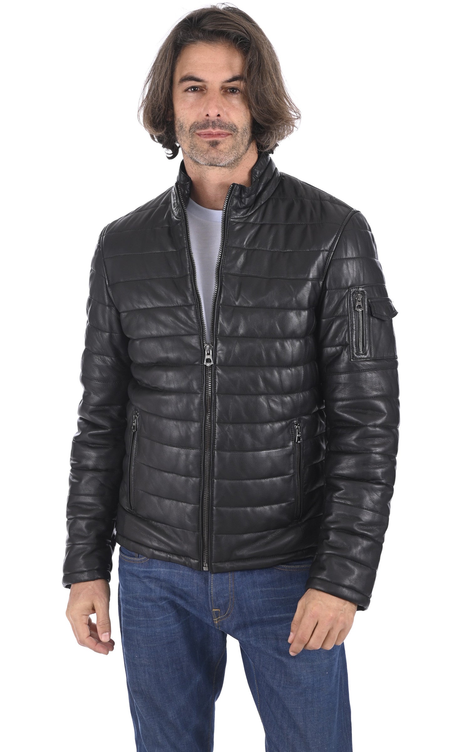 A "TRAVIS 100973" Noir Daytona 73 Bl Doudoune Homme opened photo 1