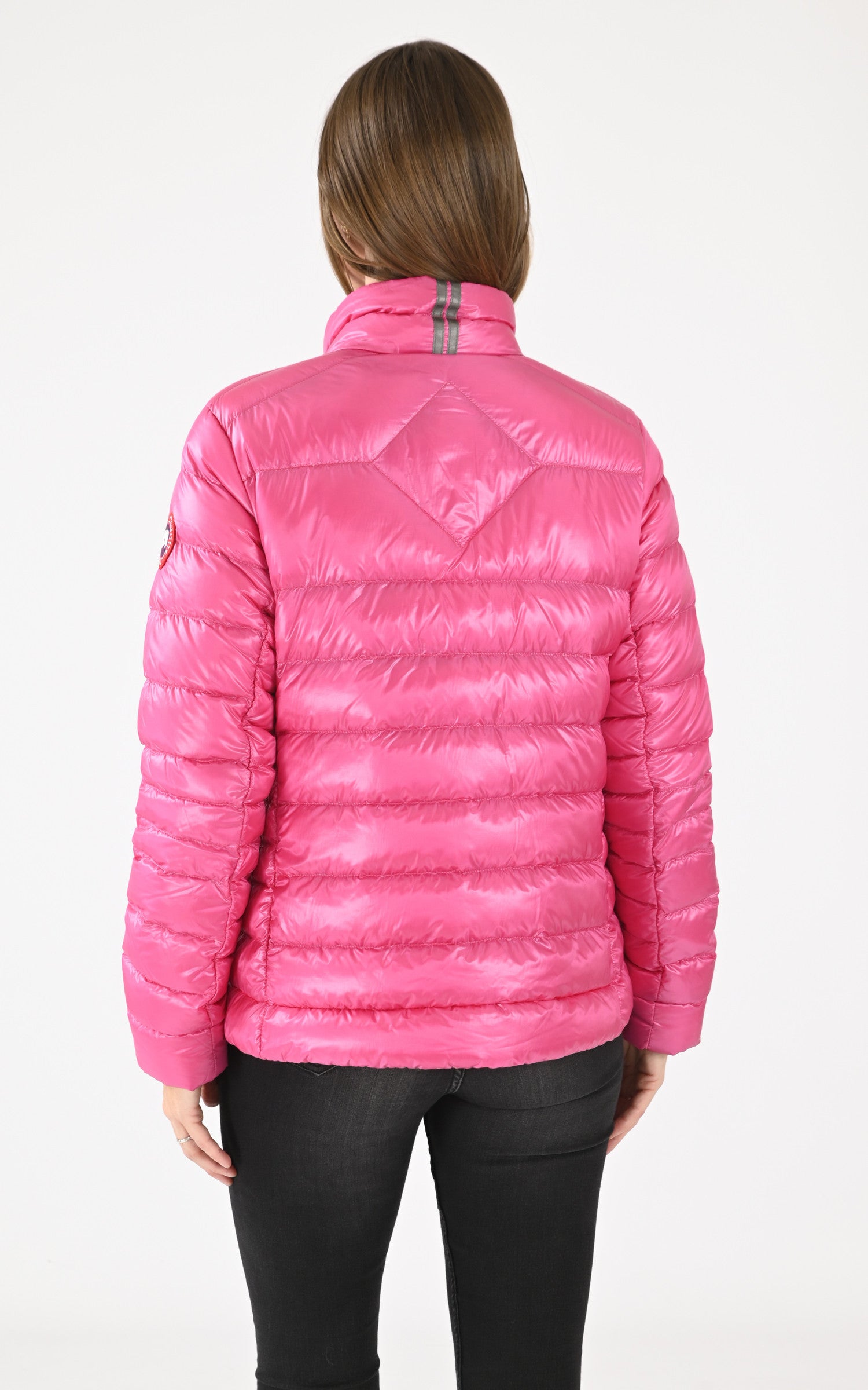 A "CYPRESS JACKET 2236L" Rose Canada Goose Bl Doudoune Femme back photo
