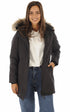 A "VICTORIA 3037L" Navy Canada Goose Parka Femme opened photo