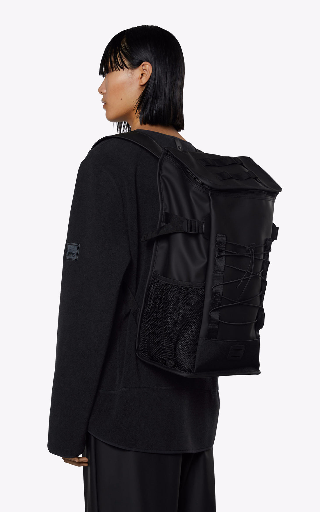 A "14340 TRAIL MOUNTAINEER" Noir Rains Sac Mixte back photo