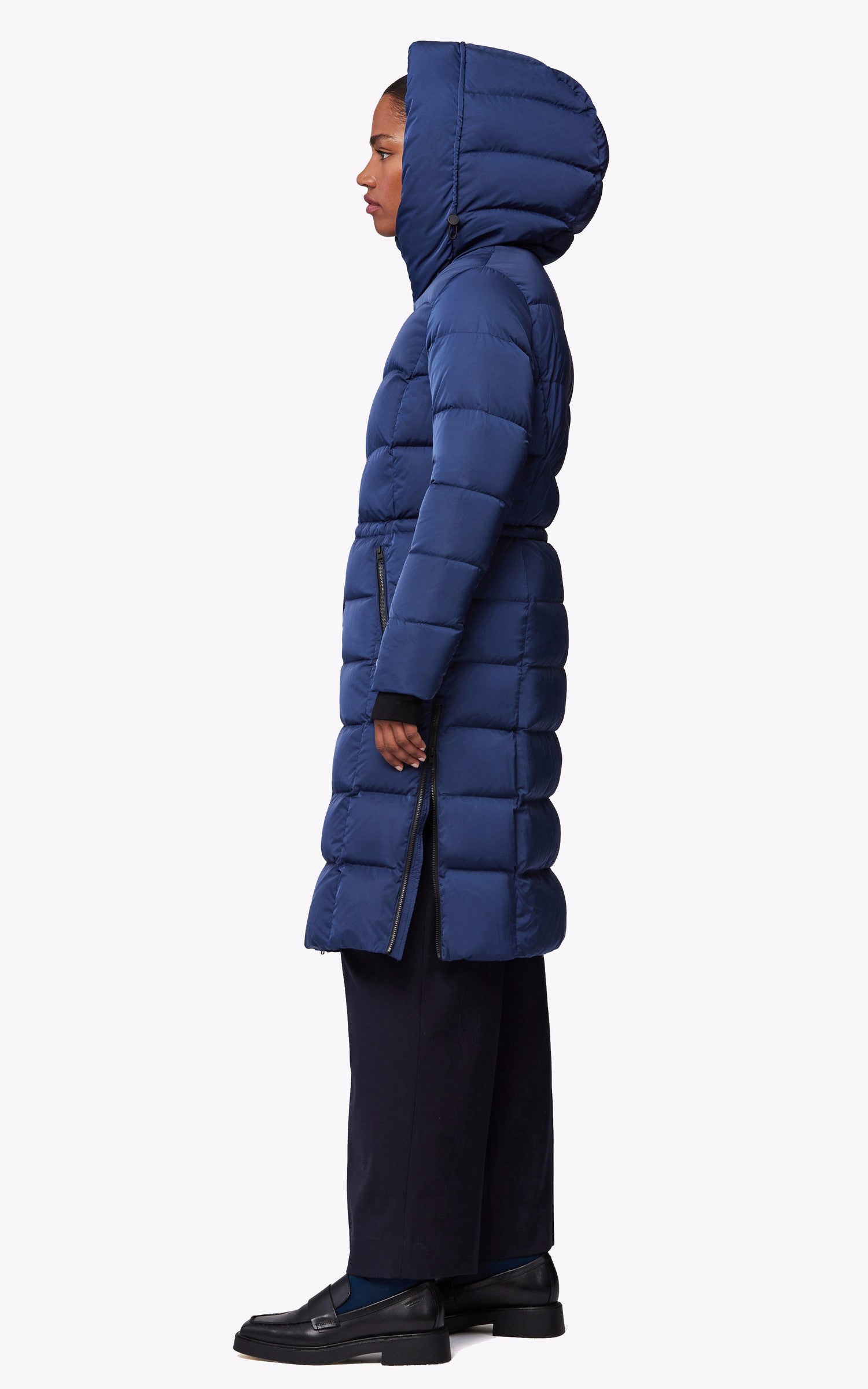 A "LIV" Bleu Soia & Kyo man_doudoune Femme back photo 4