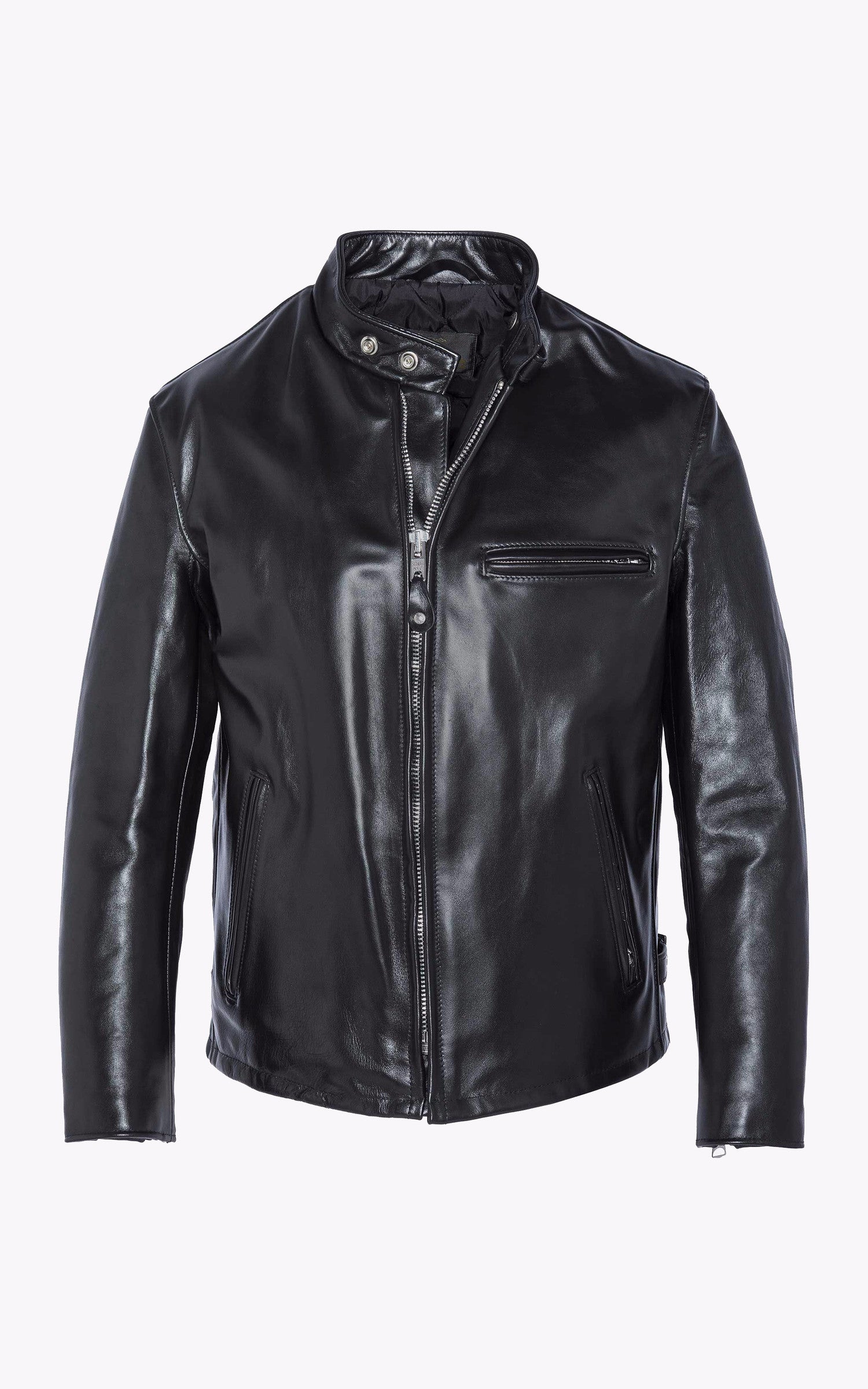 A "641HH" Noir Schott Blouson Homme back photo