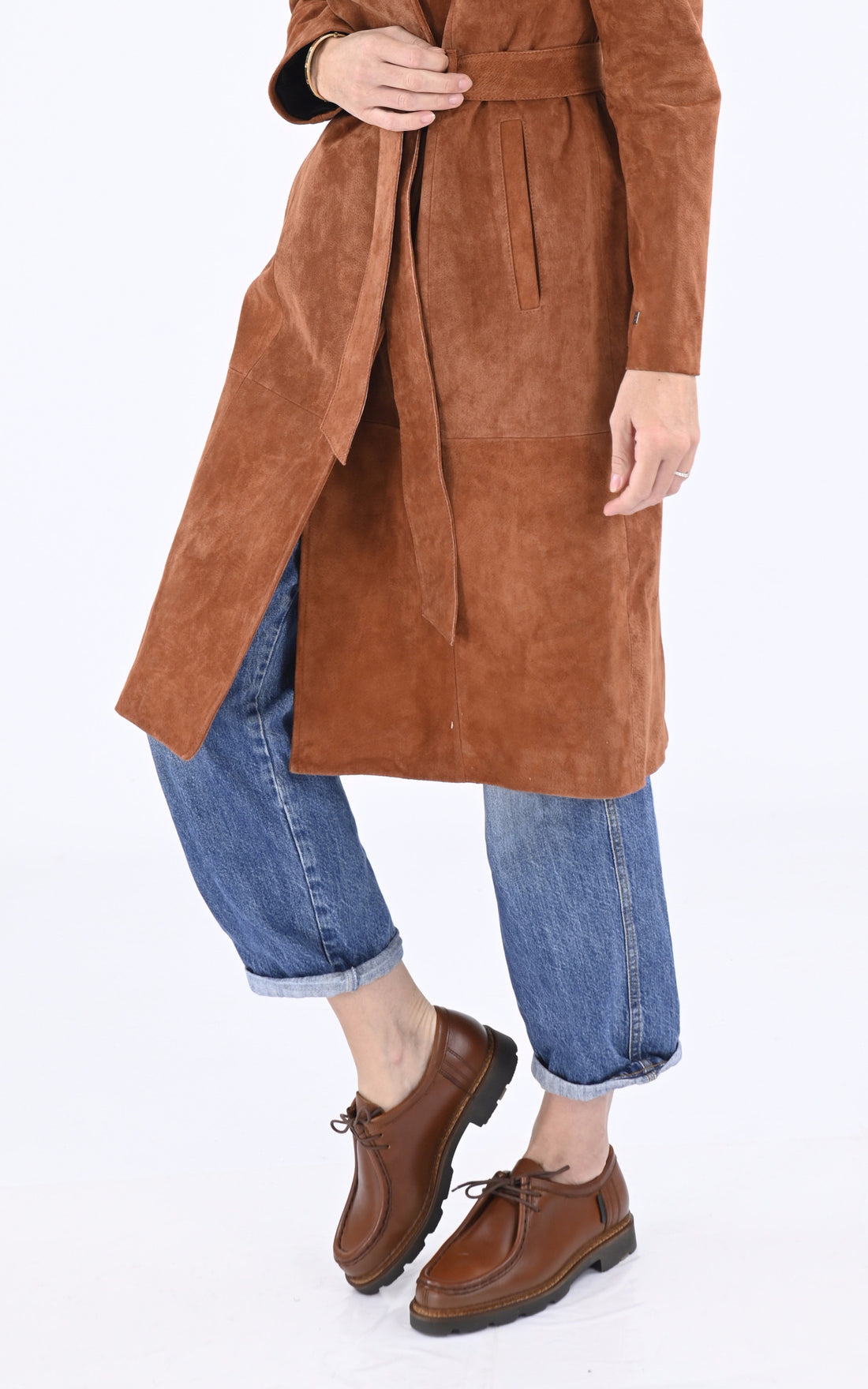 A "MACHA" Marron Pellet Chaussures Femme closed photo