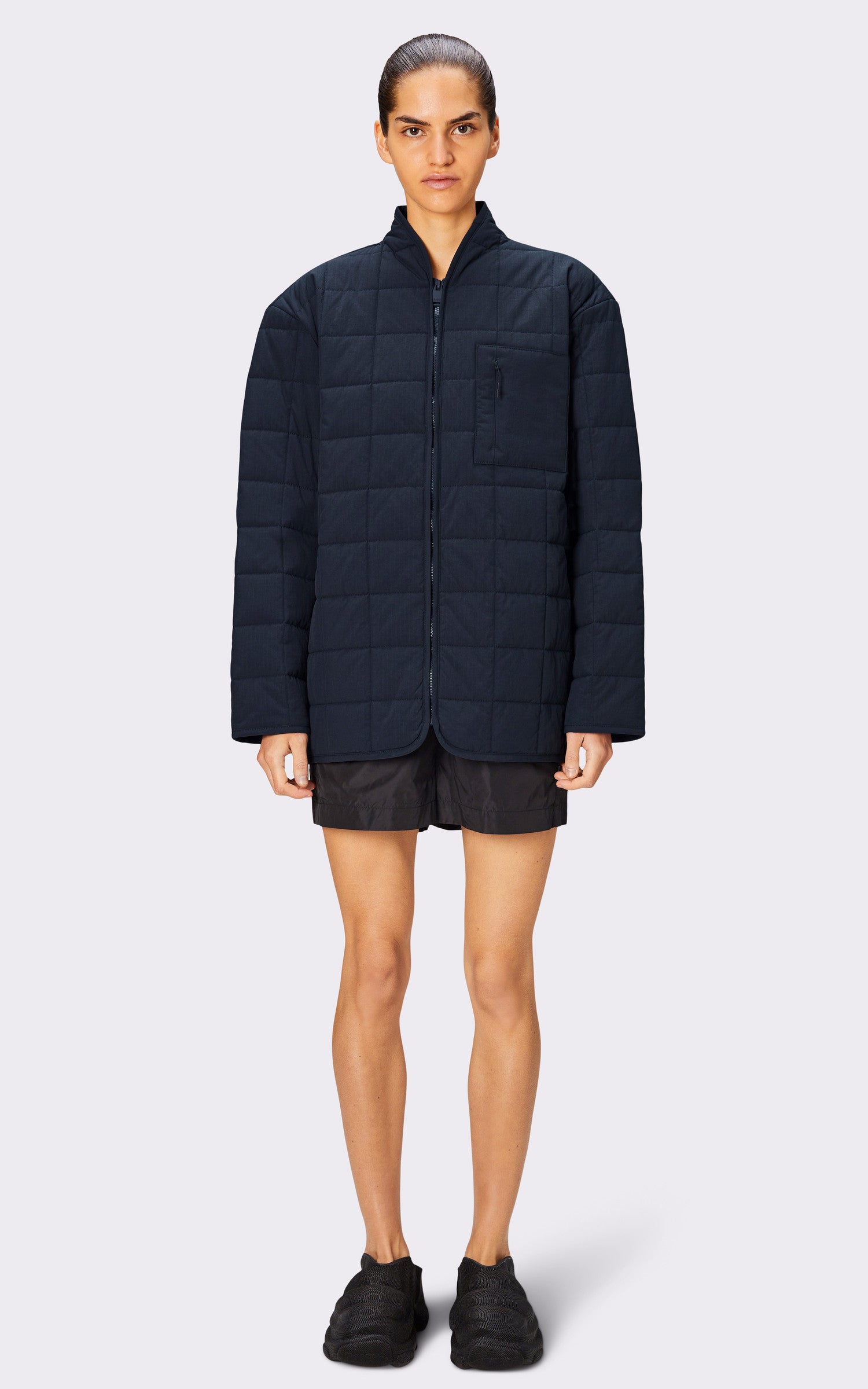 A "19400 GIRON" Marine Rains Veste Mixte closed photo