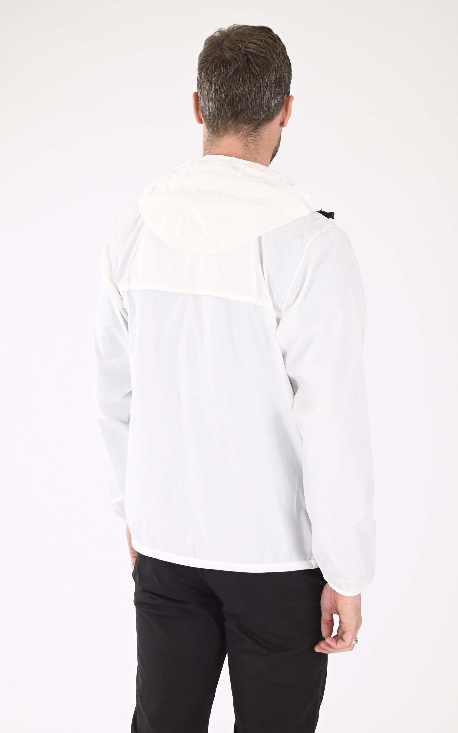 A "CLAUDE K2123ZW" Blanc K-Way Blouson Mixte back photo