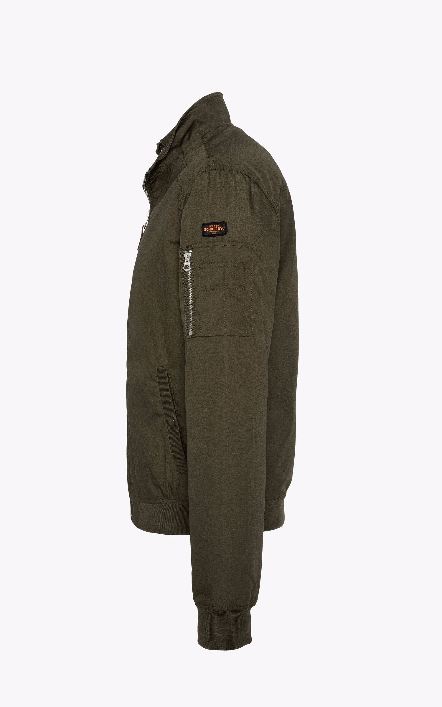 A "KENNY" Kaki Schott Blouson Homme details photo