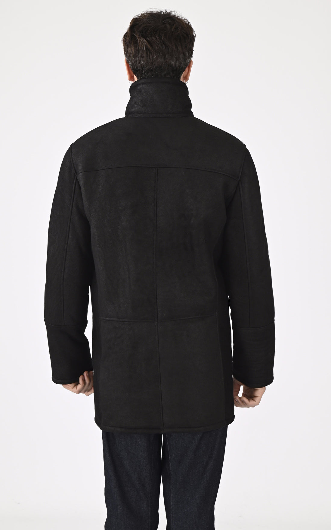 A "GUILLAUME" Noir La Canadienne 3/4 Homme opened photo