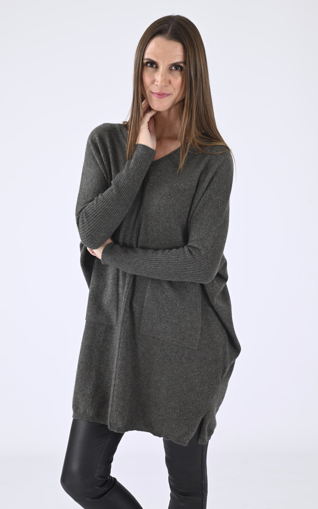 A "BELLA 4504026C" Kaki Notshy Robe Femme opened photo