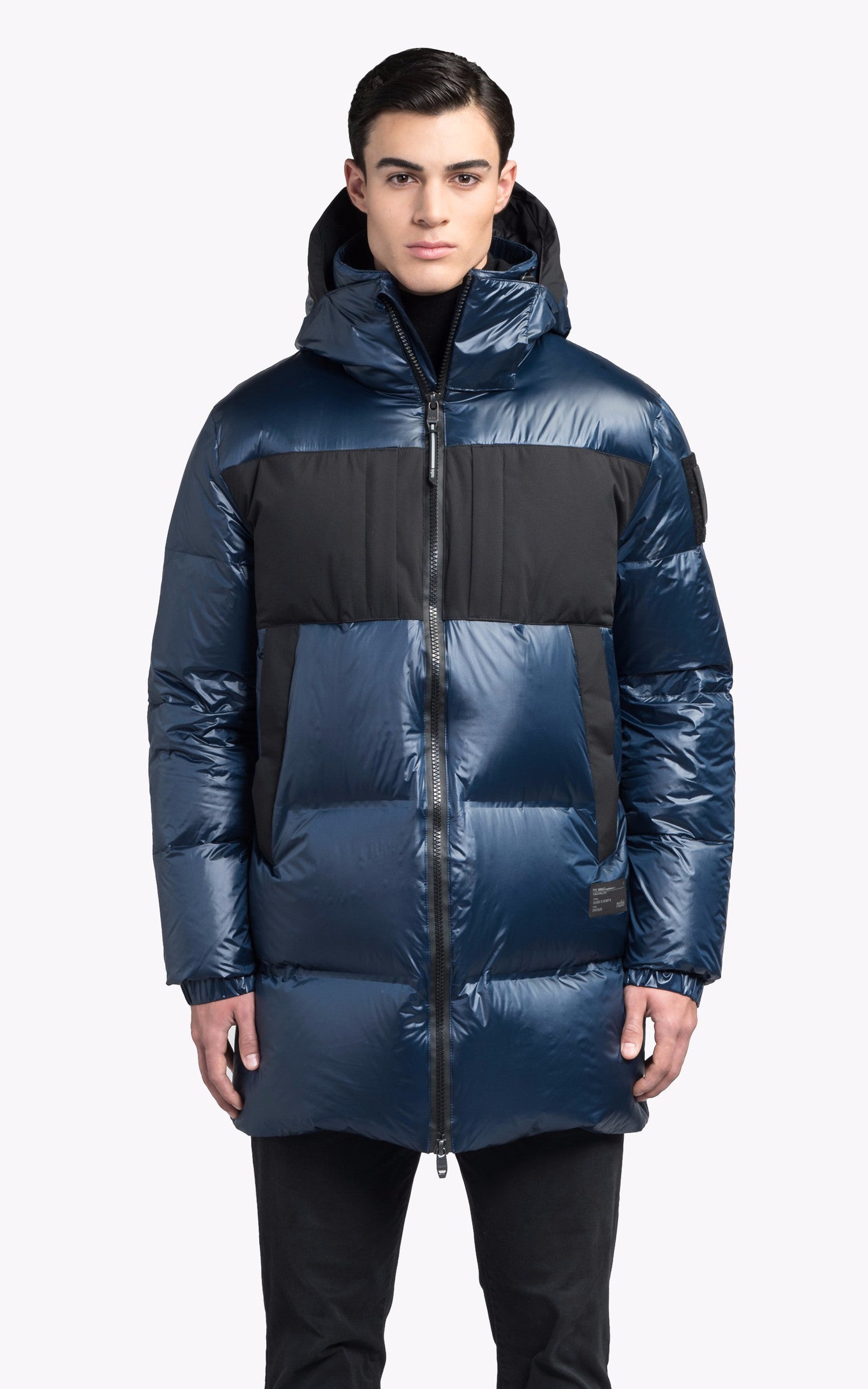 A "NEELIX" Bleu Nobis Ves Doudoune Homme opened photo