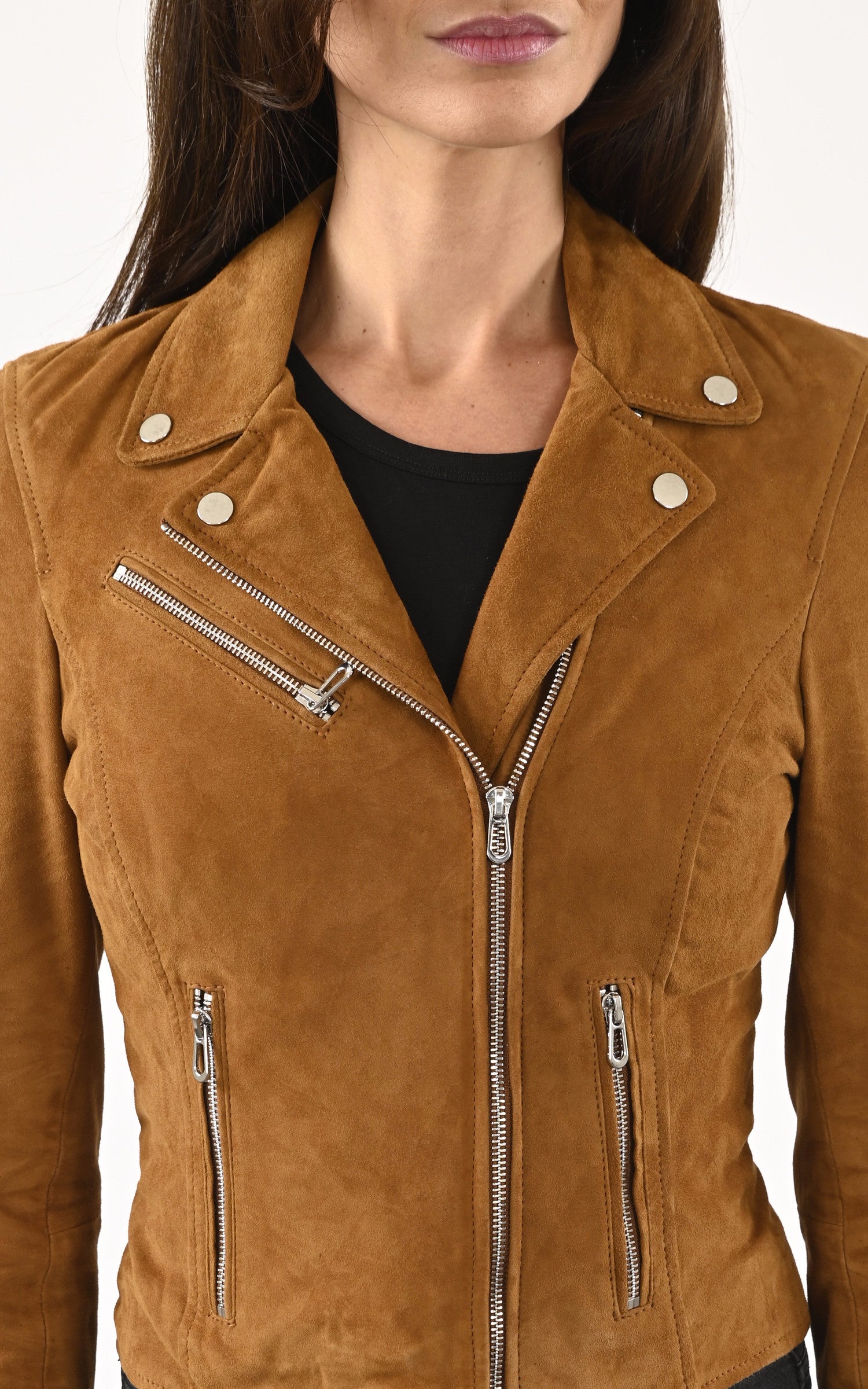 A "BONITA 101577" Cognac Rose Garden Perfecto Femme details photo