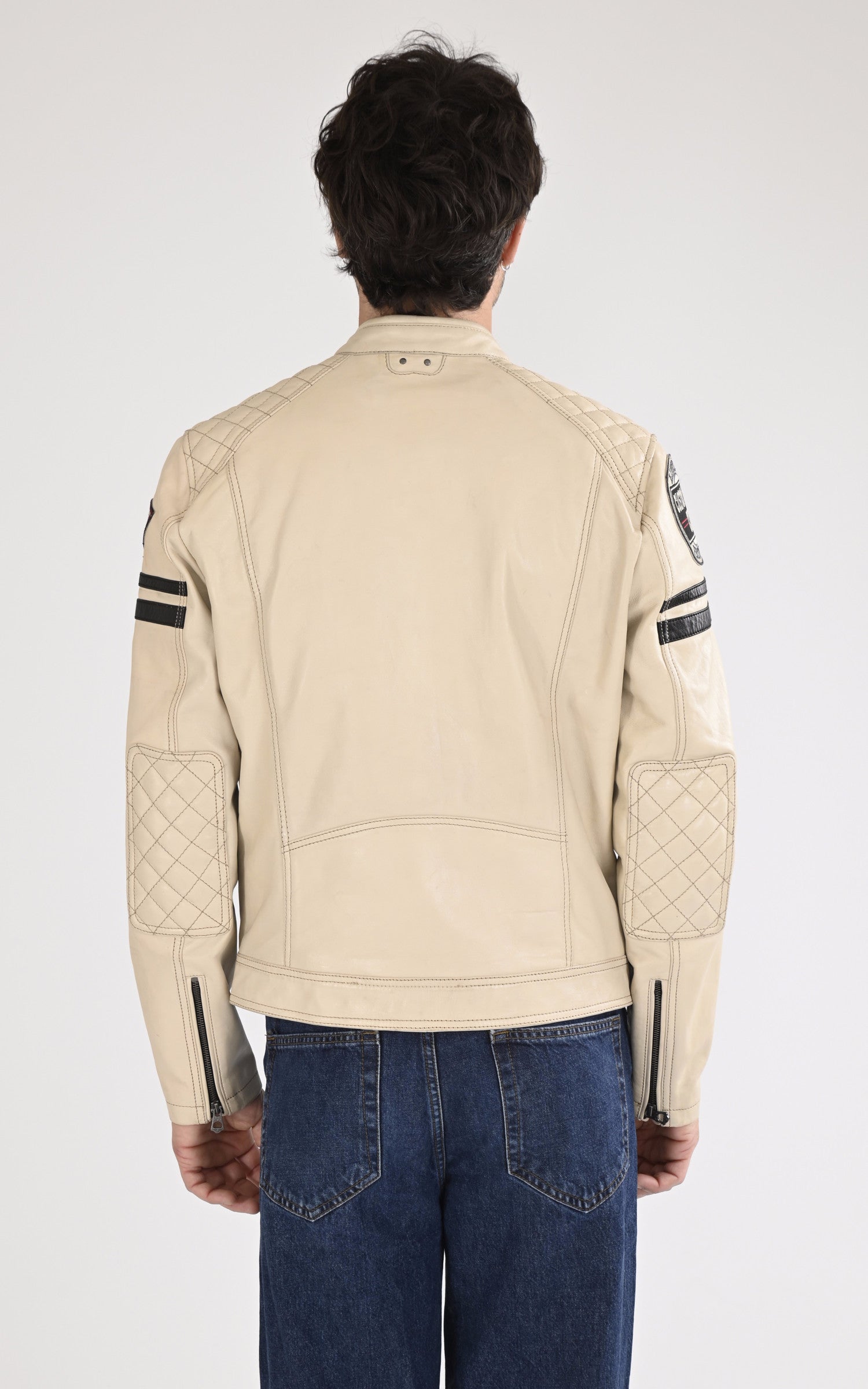 A "WALKOR 102831" Blanc Daytona 73 Blouson Homme back photo 4