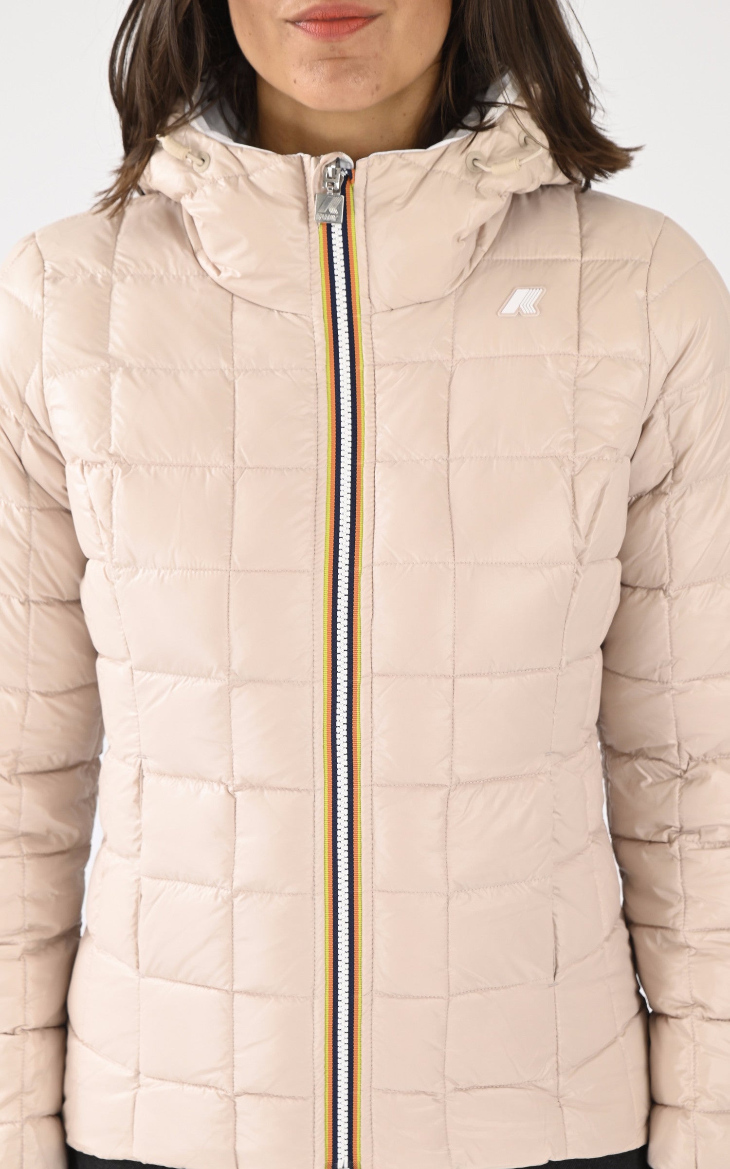 A "LILY ST THERMO DO K8127XW" Blanc K-Way Blouson Femme details photo 5