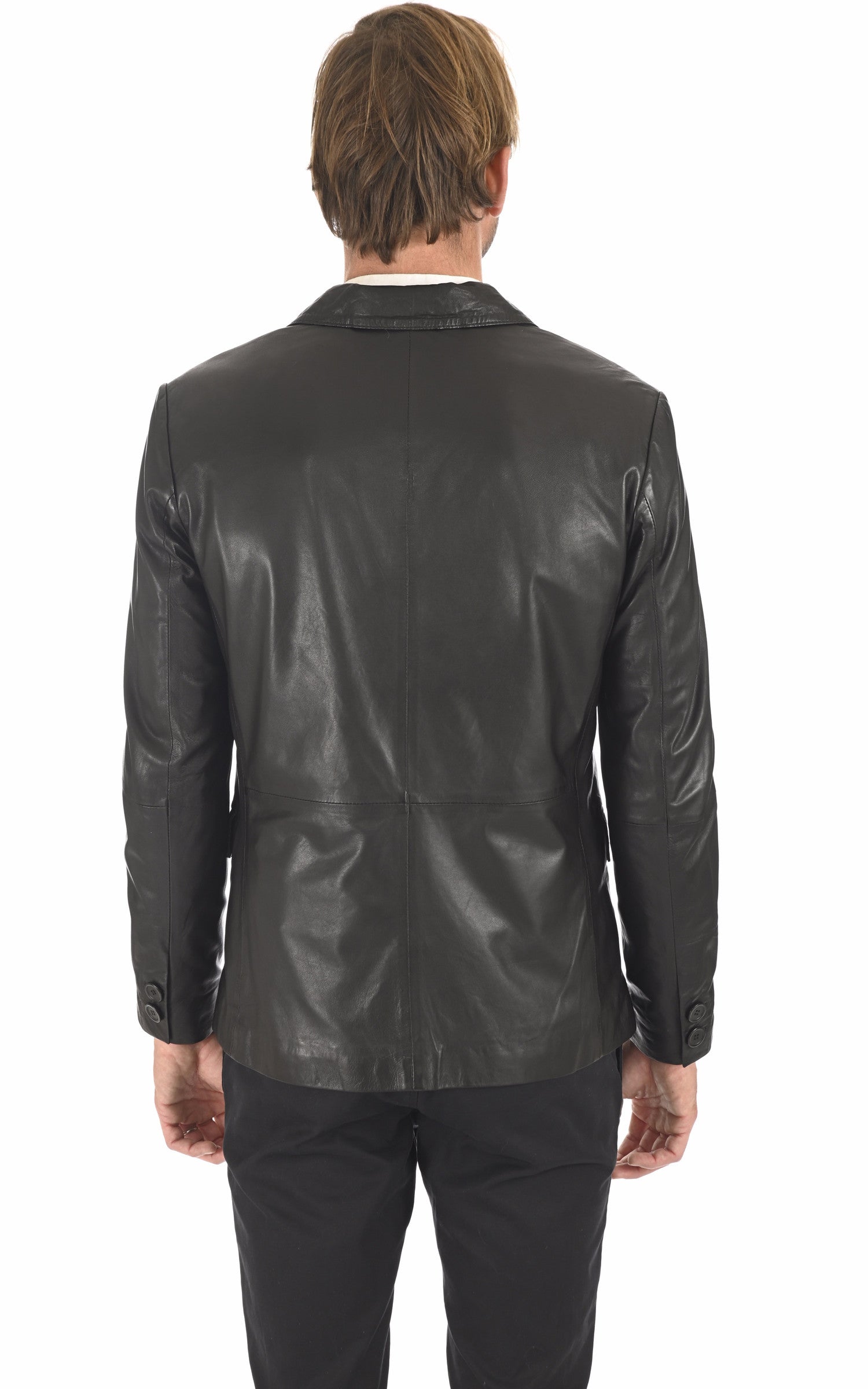 A "RAFEL" Noir La Canadienne Blazer Homme back photo