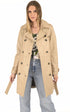 A "MARGOT" Beige La Canadienne 7/8 Femme opened photo