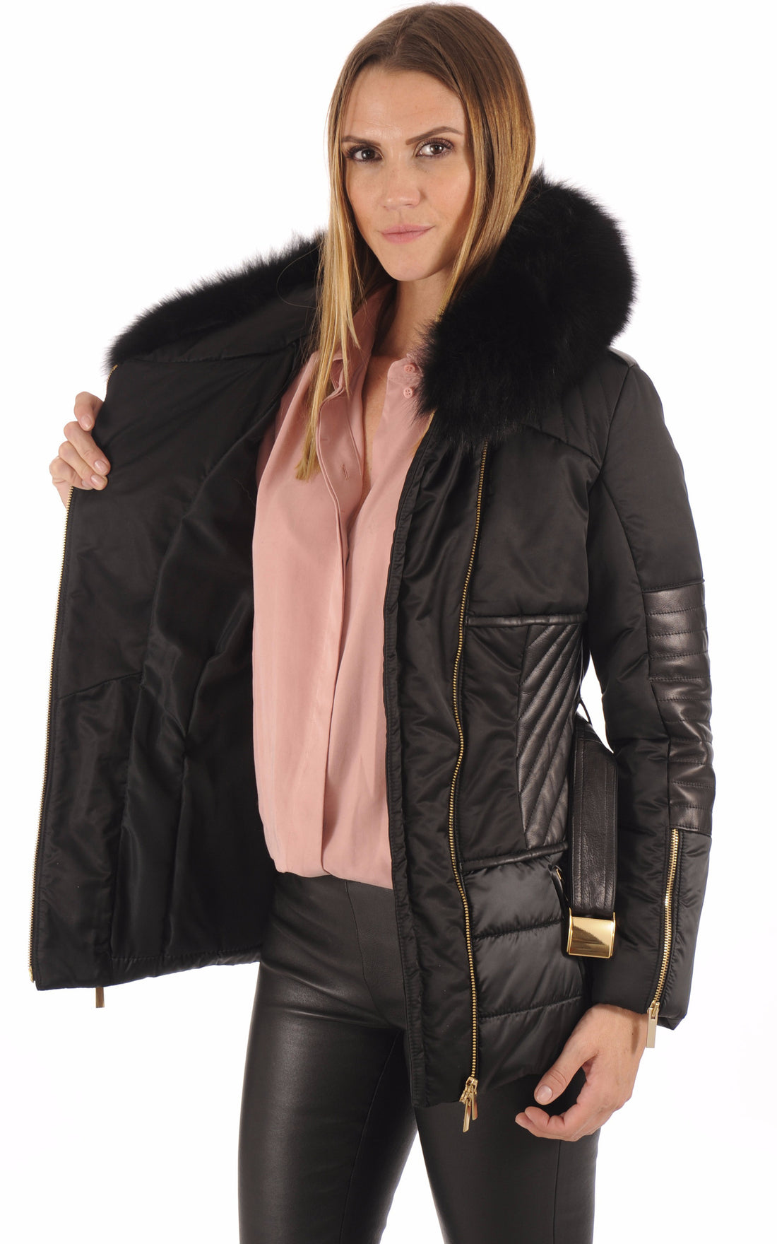 A "MANILLA SENSA" Noir Flo&Clo 3/4 Femme opened photo