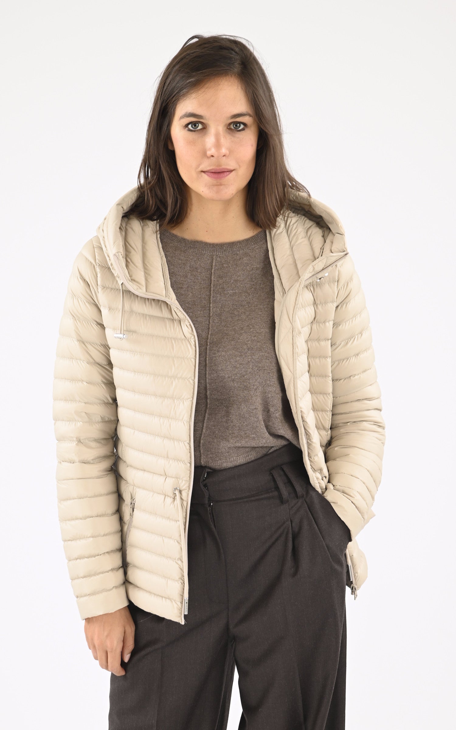 A "AYLEEN" Beige Soia & Kyo Doudoune Femme opened photo