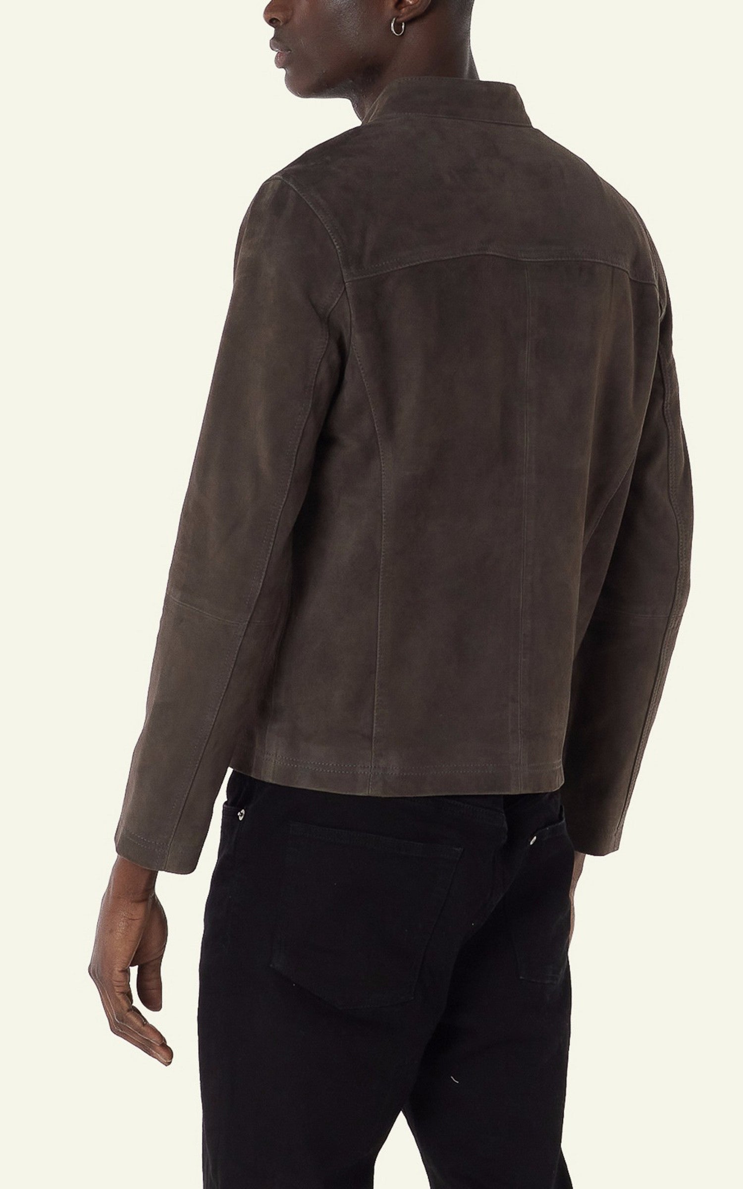 A "SYLVINO" Smoke Serge Pariente Blouson Homme back photo