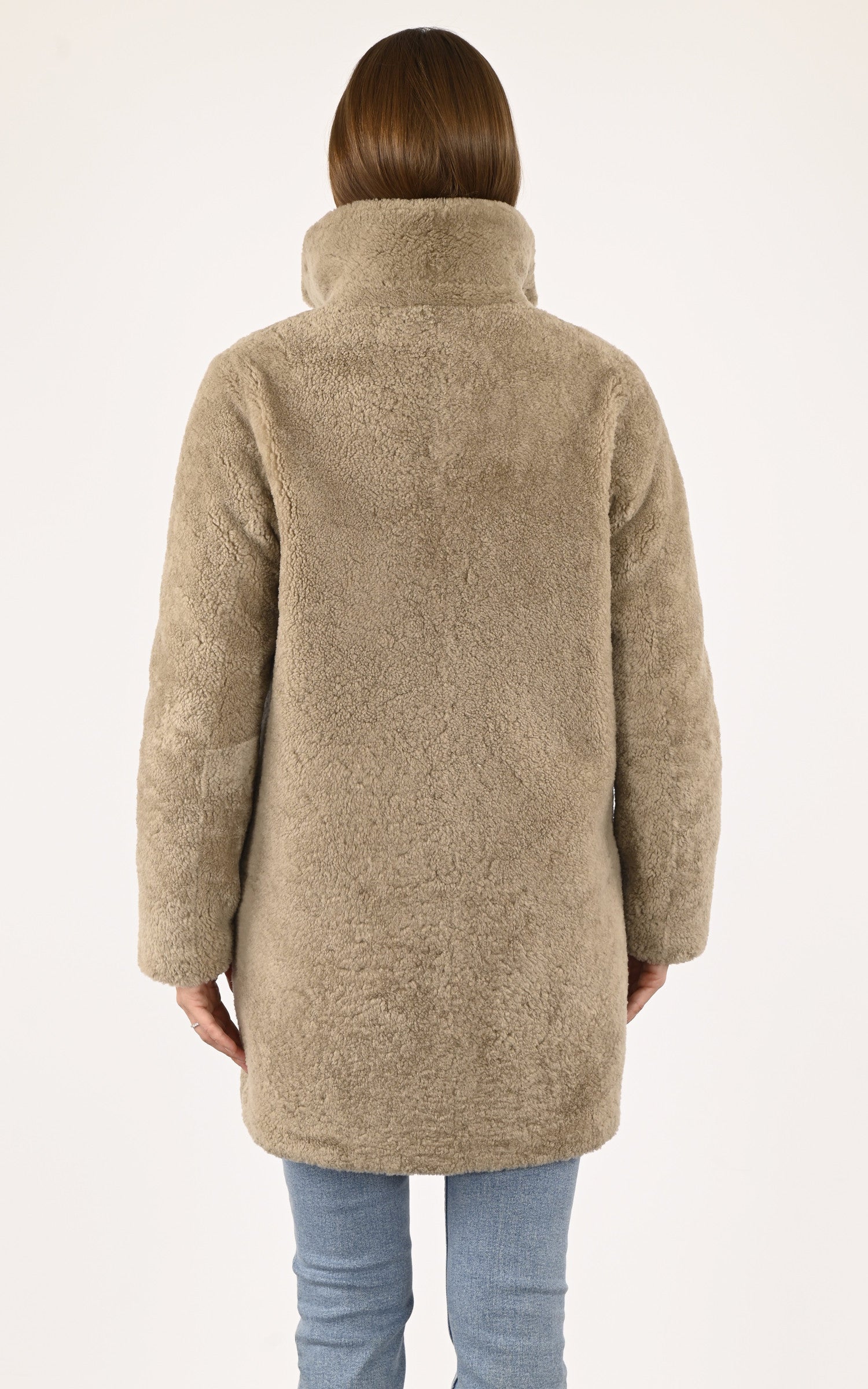 A "APRIL" Beige Levinsky 3/4 Femme back photo