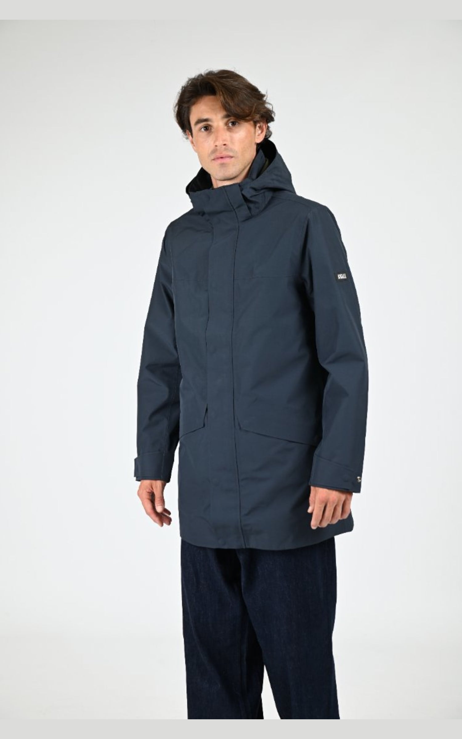Parka Textile Homme Aigle, modèle Aiw25mout003 de couleur empire