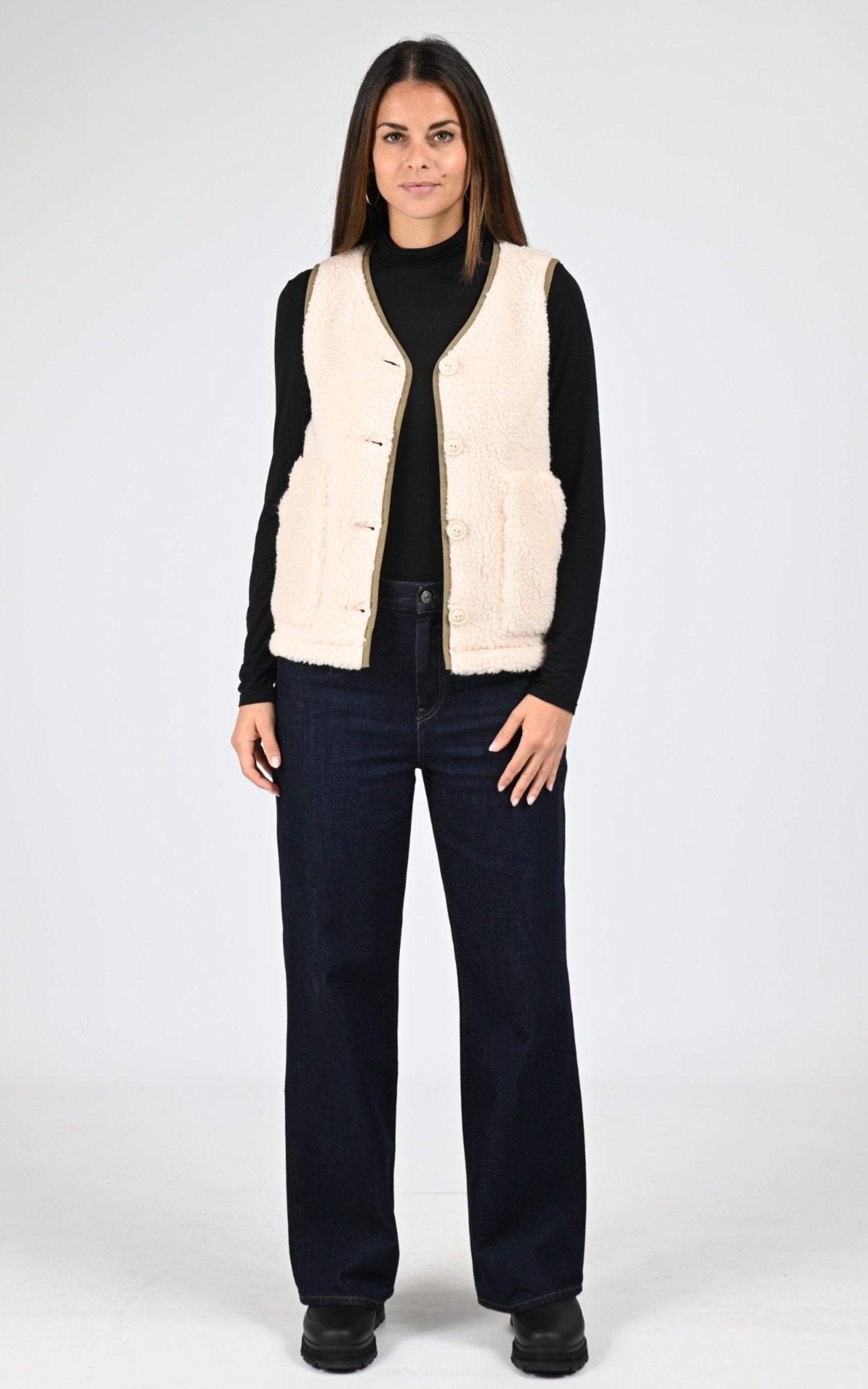 Gilet Textile Femme Aigle, modèle Aiw25wfle009 de couleur sable