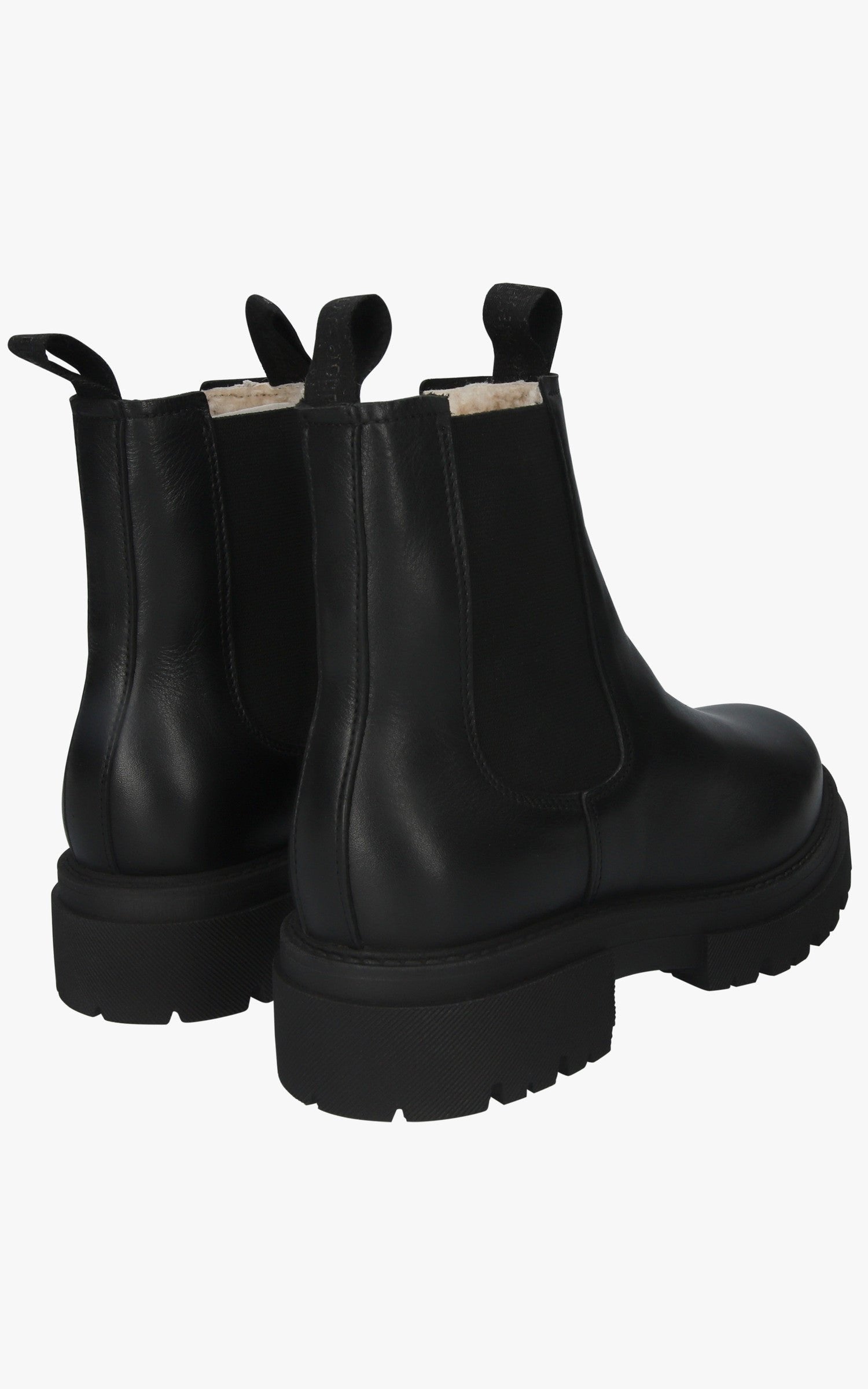 Chaussures Cuir Femme Blackstone, modèle Al412 de couleur noir - vue intérieure