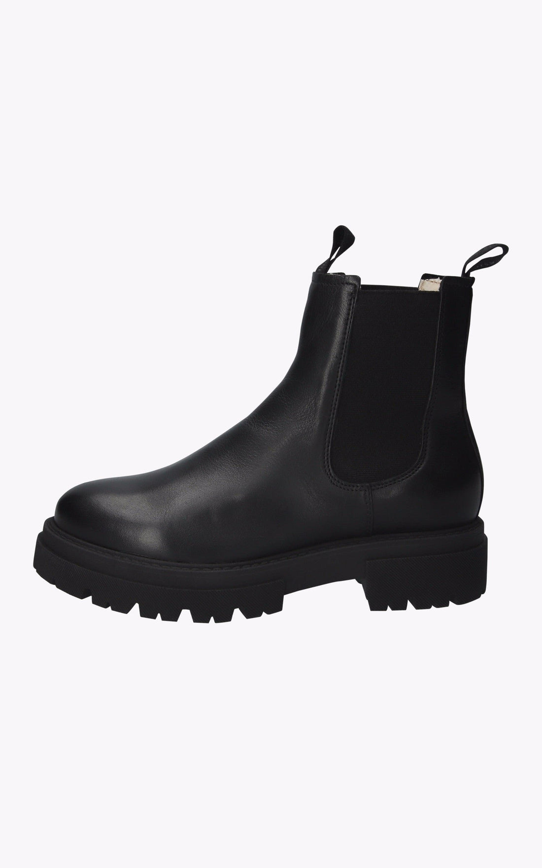 Chaussures Cuir Femme Blackstone, modèle Al412 de couleur noir - vue ouverte