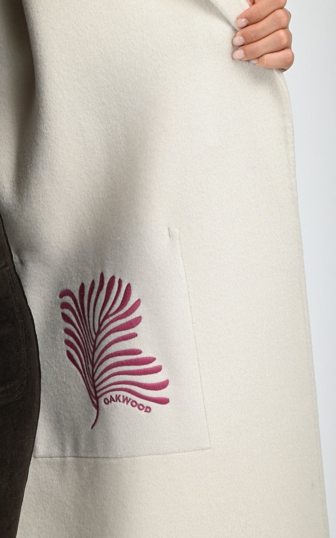 Manteau long en laine Allegoria beige