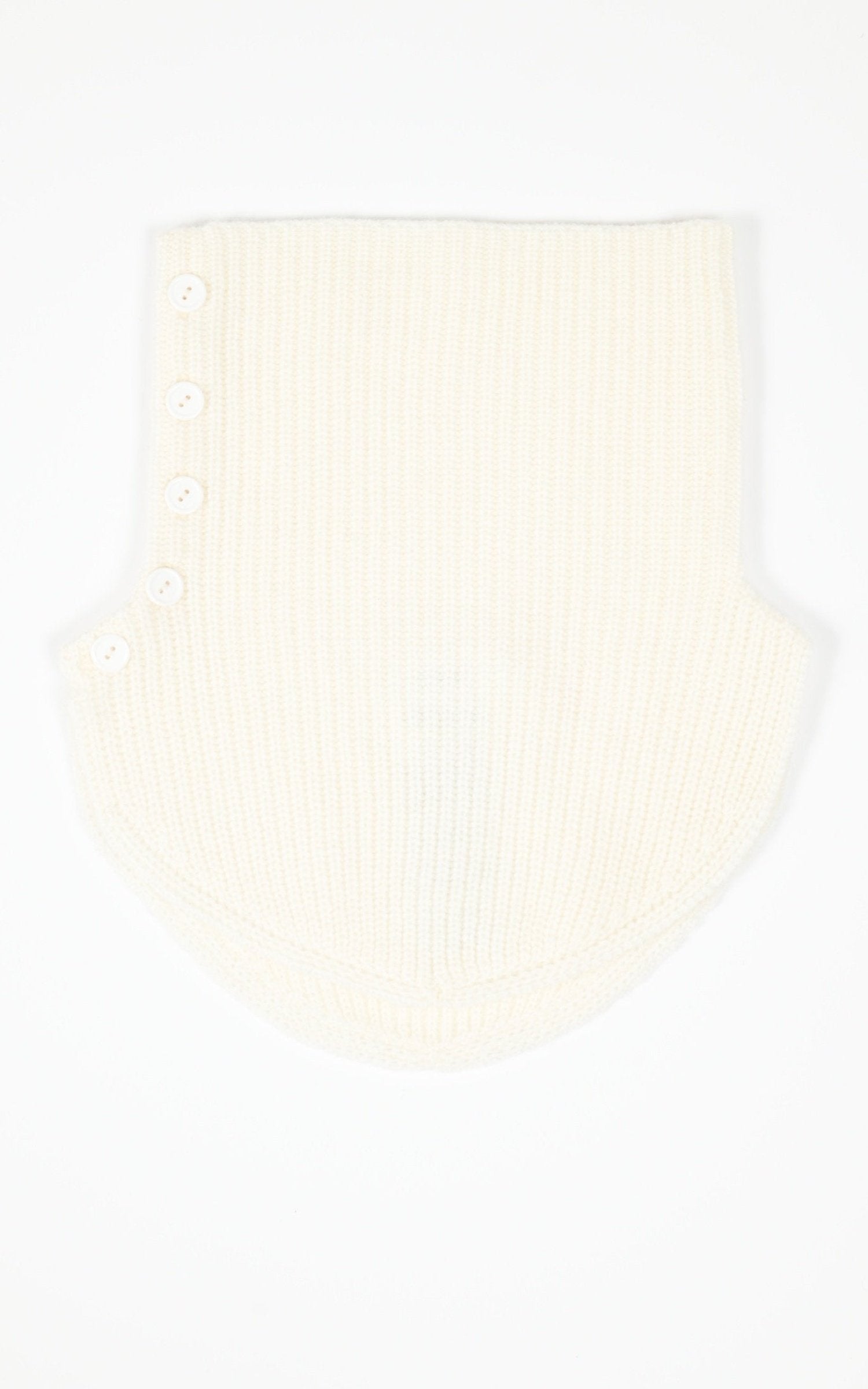 Col Textile Femme Notshy, modèle Baya 4702518 de couleur blanc