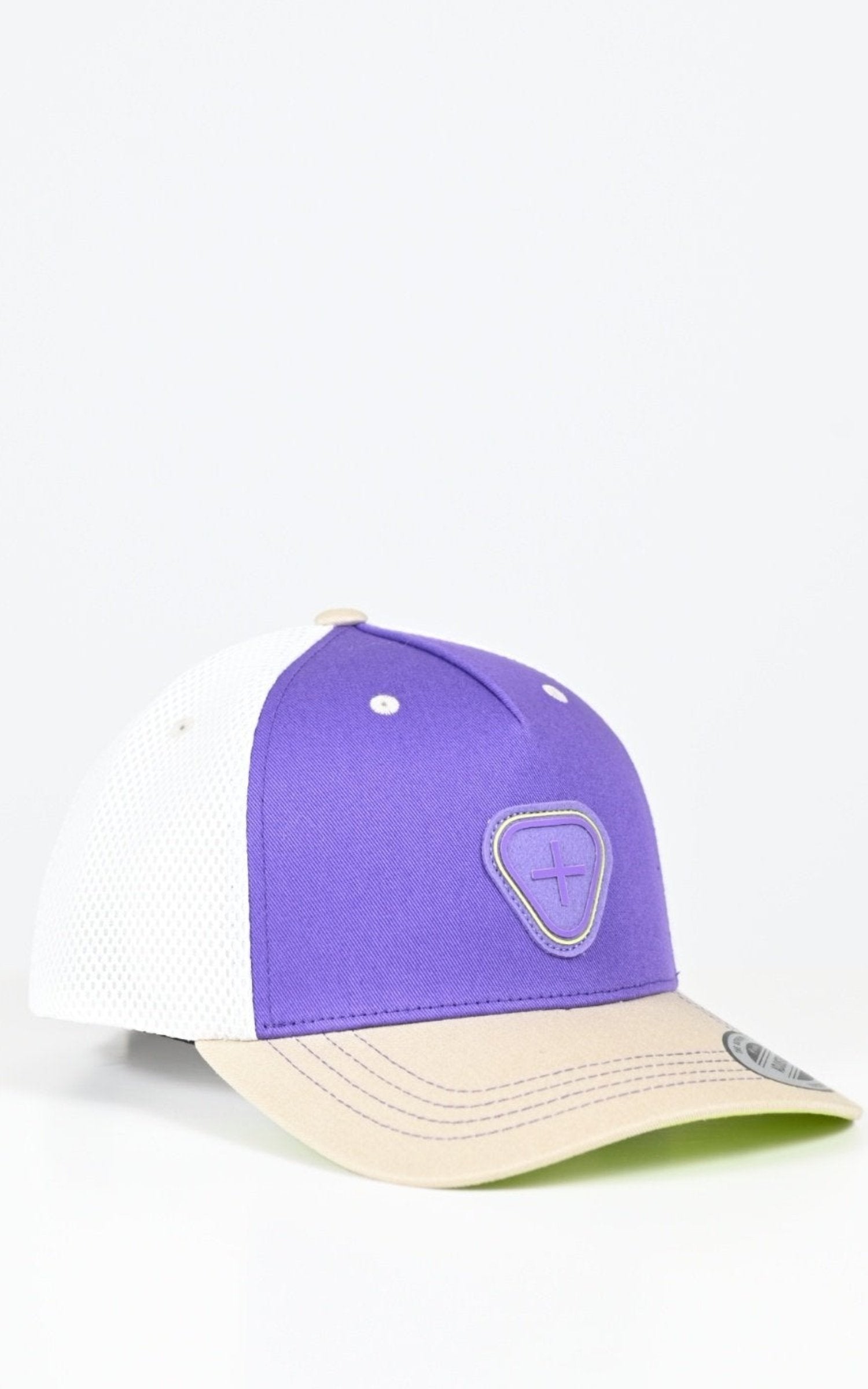 Casquette Textile Mixte Gertrude, modèle Billy 2 tones de couleur pensee / daim