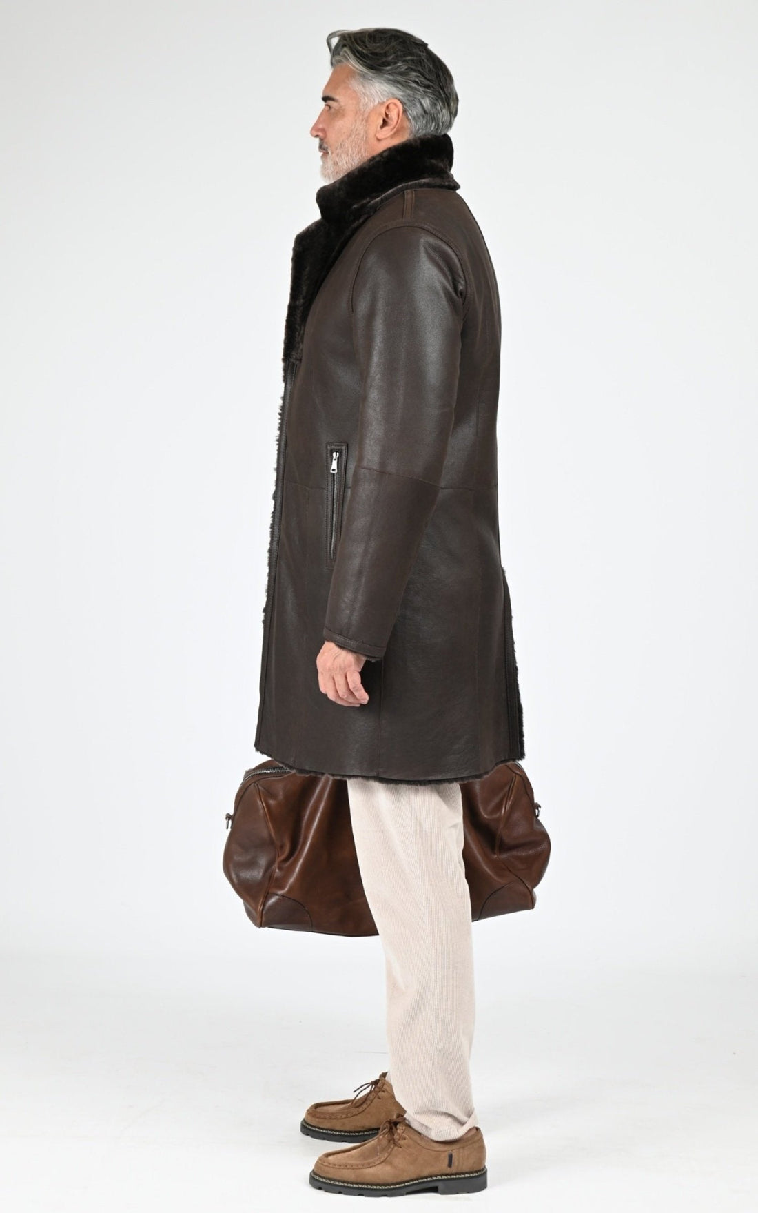 3/4 Df Homme Christ, modèle Brooklyn de couleur 919 brown
