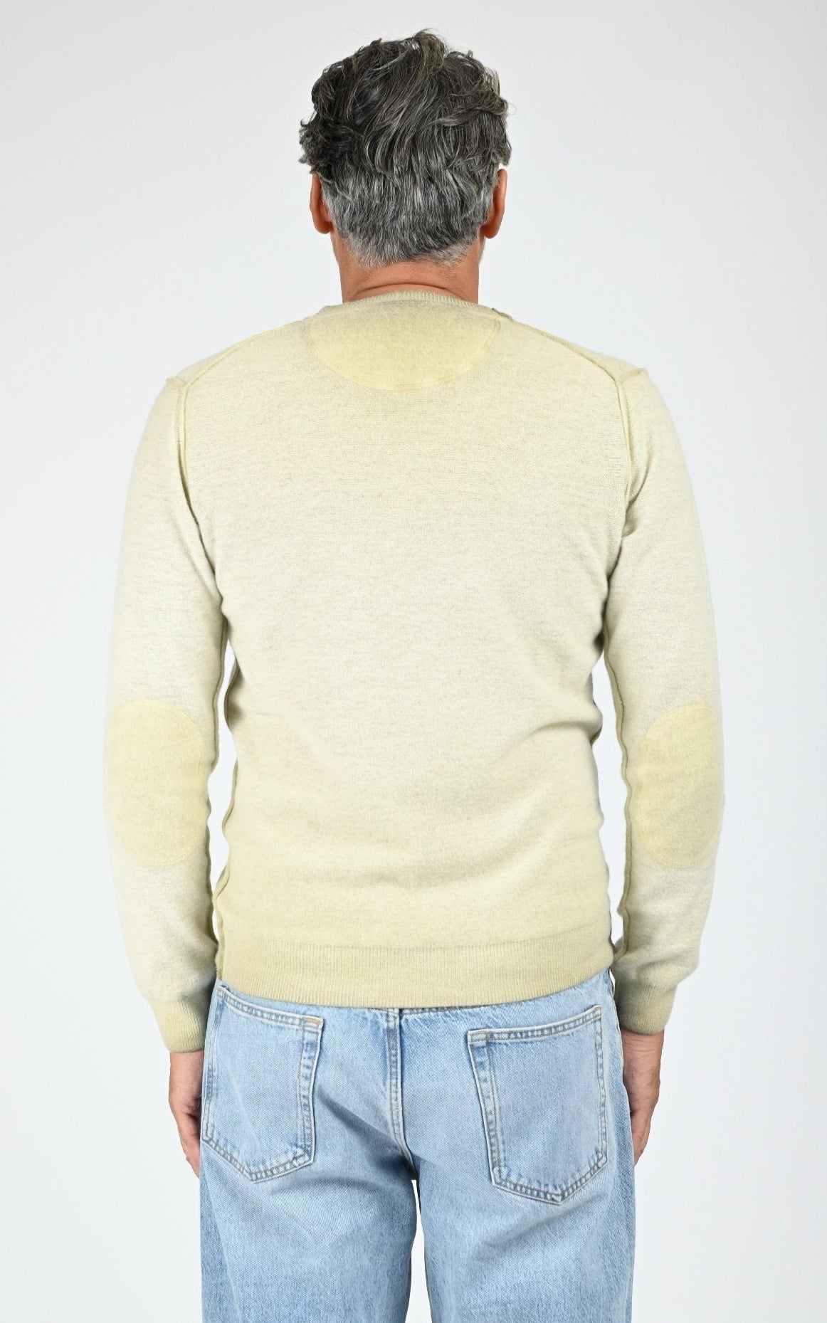 Pull en laine imprimé Bristol vert 3