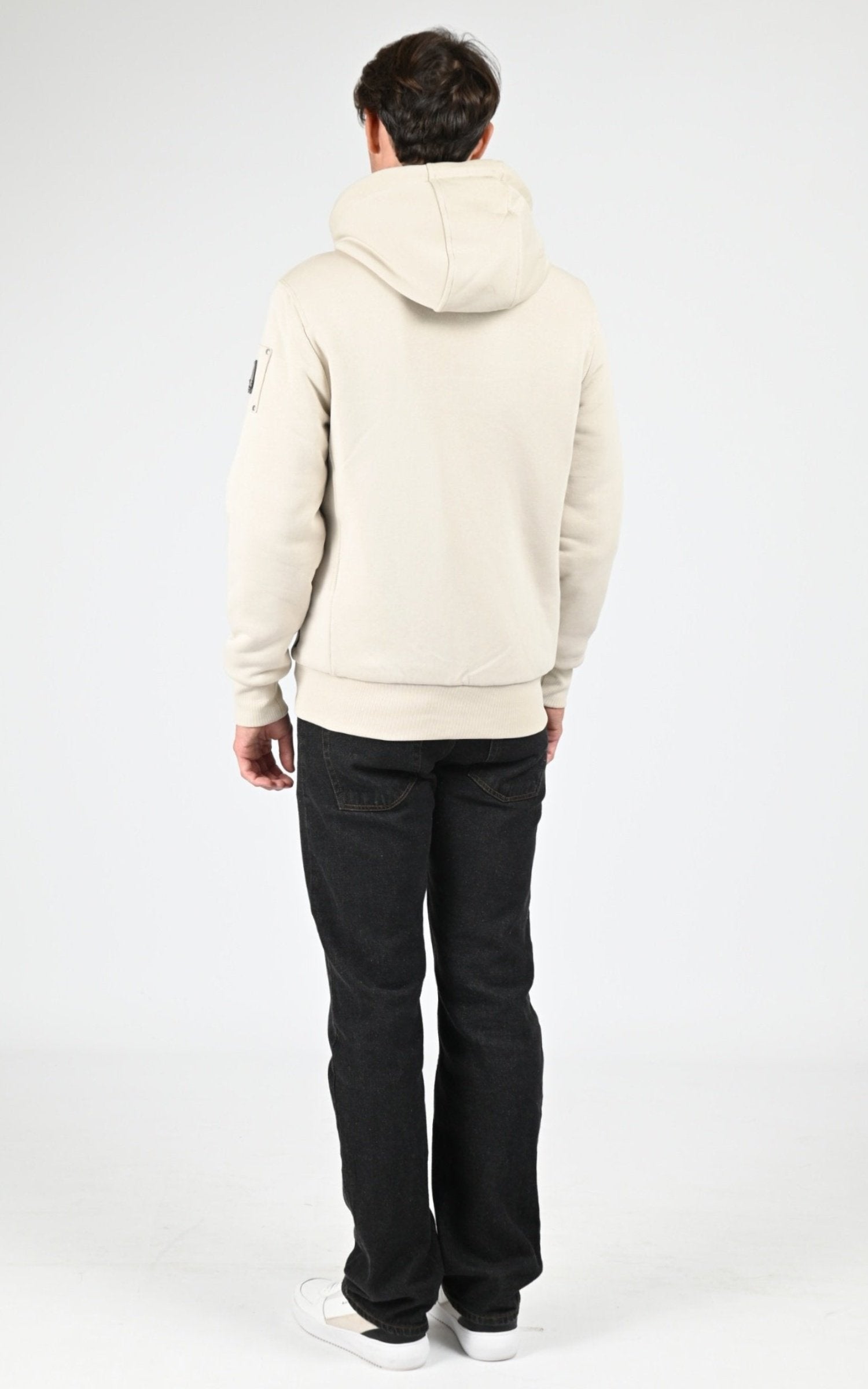 Gilet Textile Homme Moose Knuckles, modèle Classic bunny 3 m32ms600 de couleur alabaster 1718