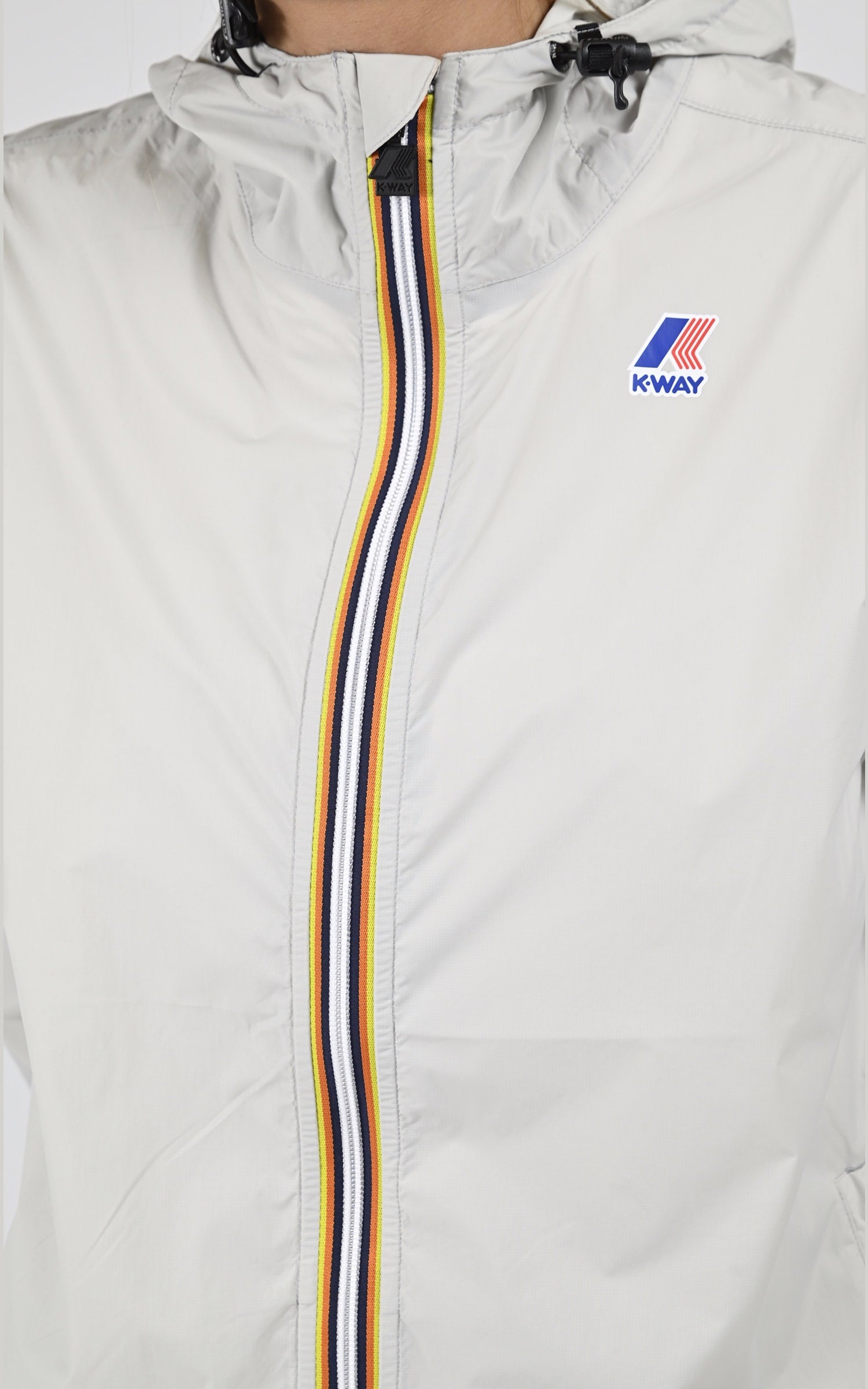 Blouson Textile Mixte K-way, modèle Claude 4.0 k2123zw de couleur beige / taupe 5