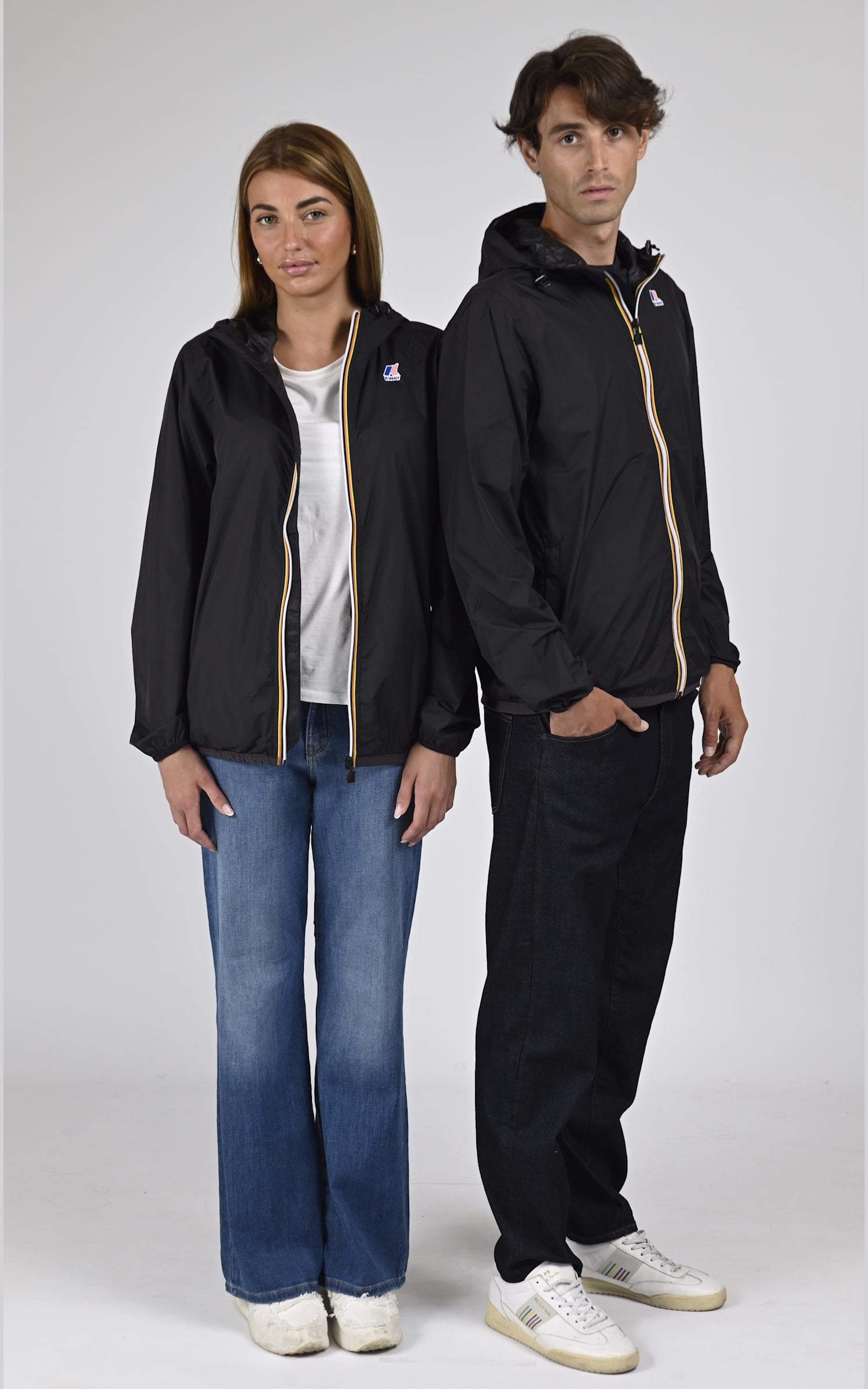 Blouson Textile Mixte K-way, modèle Claude 4.0 k2123zw de couleur noir