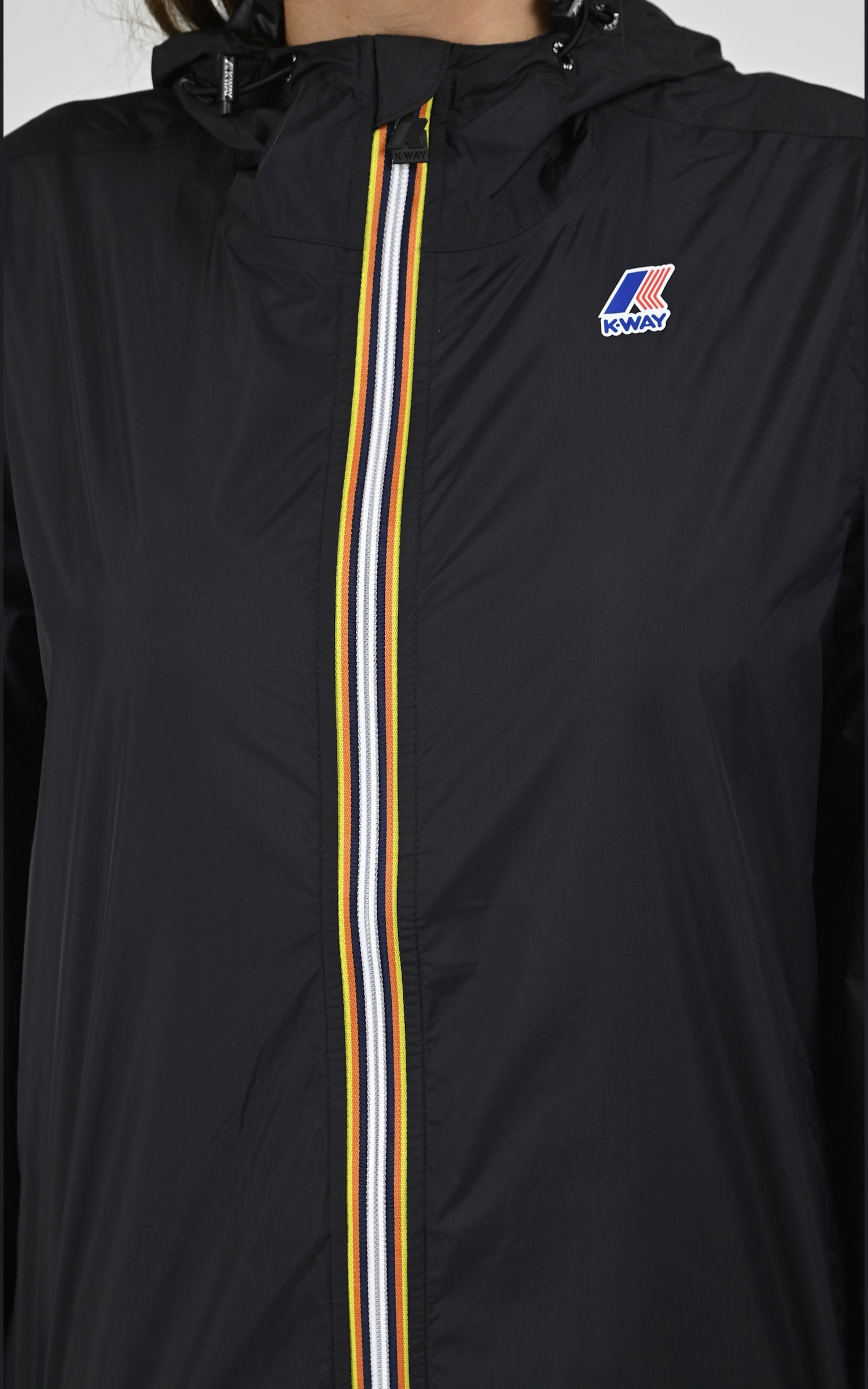 Blouson Textile Mixte K-way, modèle Claude 4.0 k2123zw de couleur noir