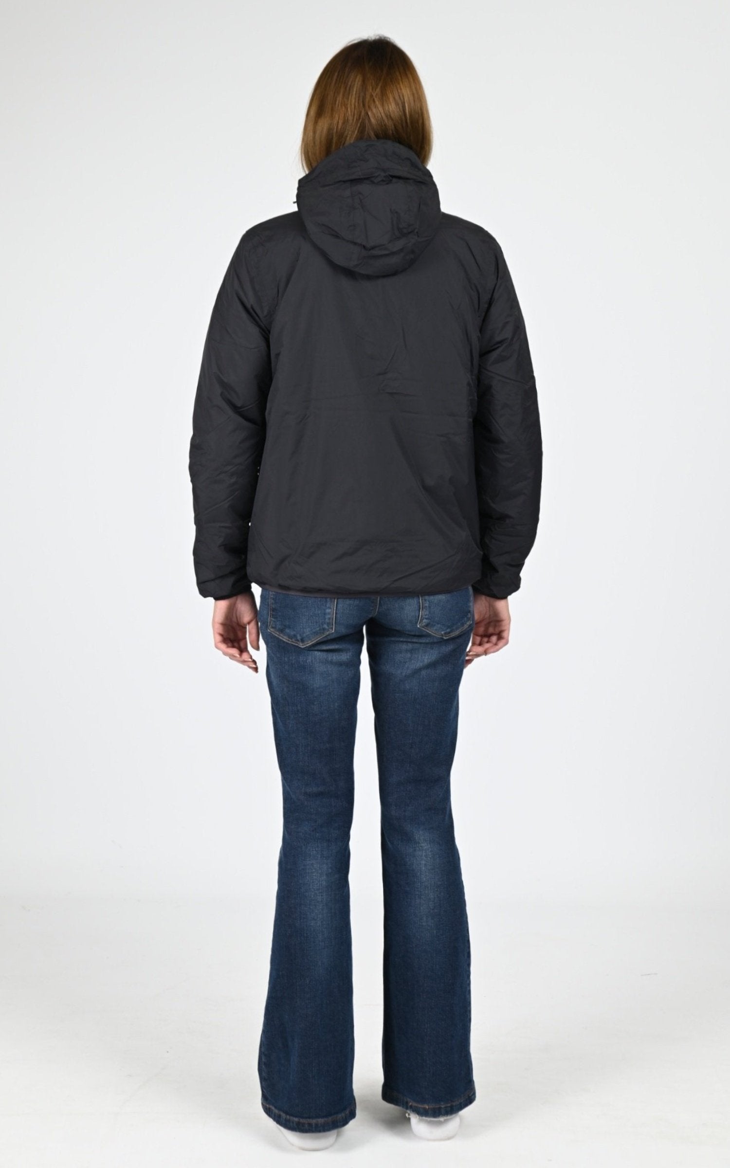 Blouson Textile Mixte K-Way, modèle Claude warm 4.0 k61273w de couleur black usy
