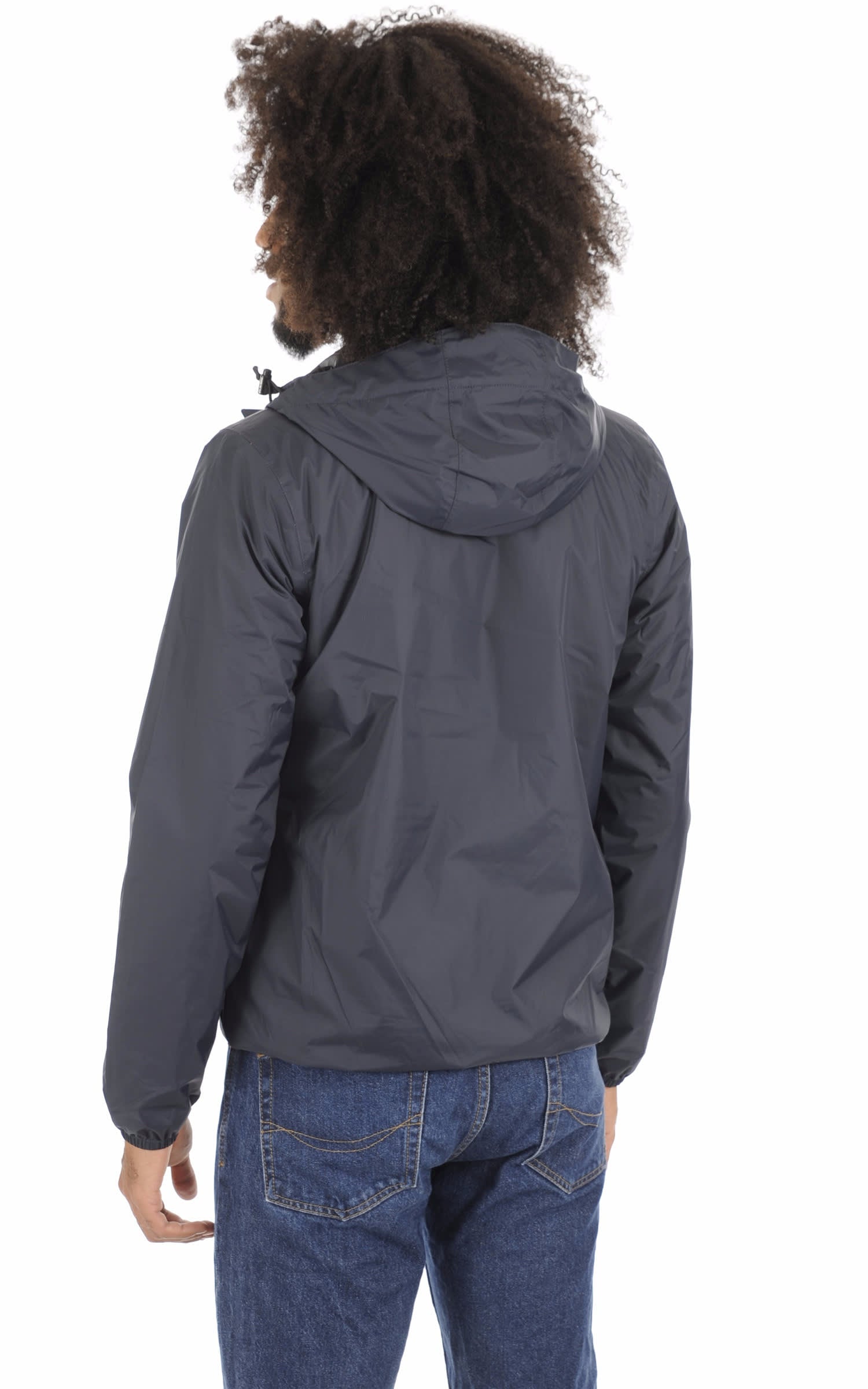 3/4 Textile Mixte K-way, modèle Claude warm k00bei0 de couleur bleu