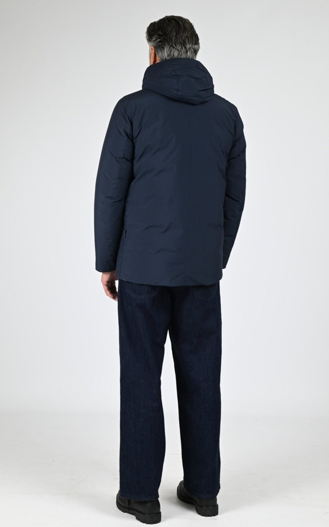 Parka Textile Homme Woolrich, modèle Cloud artic parka ou2092 de couleur melton blue