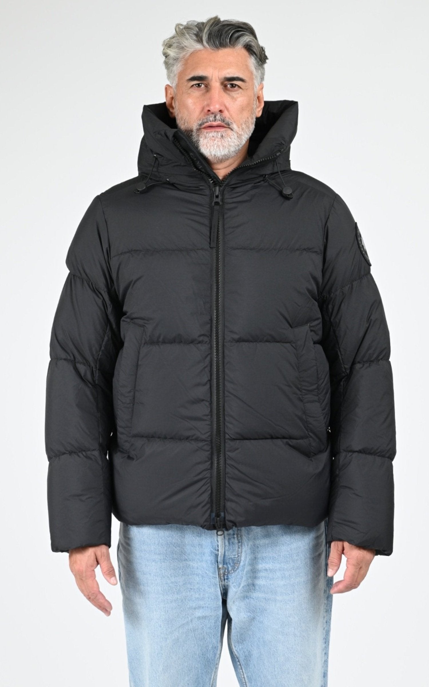 Ves doudoune Textile Homme Canada Goose, modèle Crofton puffer ma 2282mb de couleur black 61