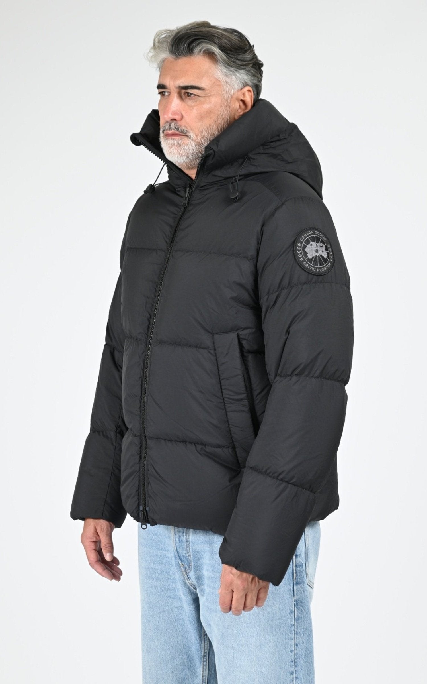 Ves doudoune Textile Homme Canada Goose, modèle Crofton puffer ma 2282mb de couleur black 61