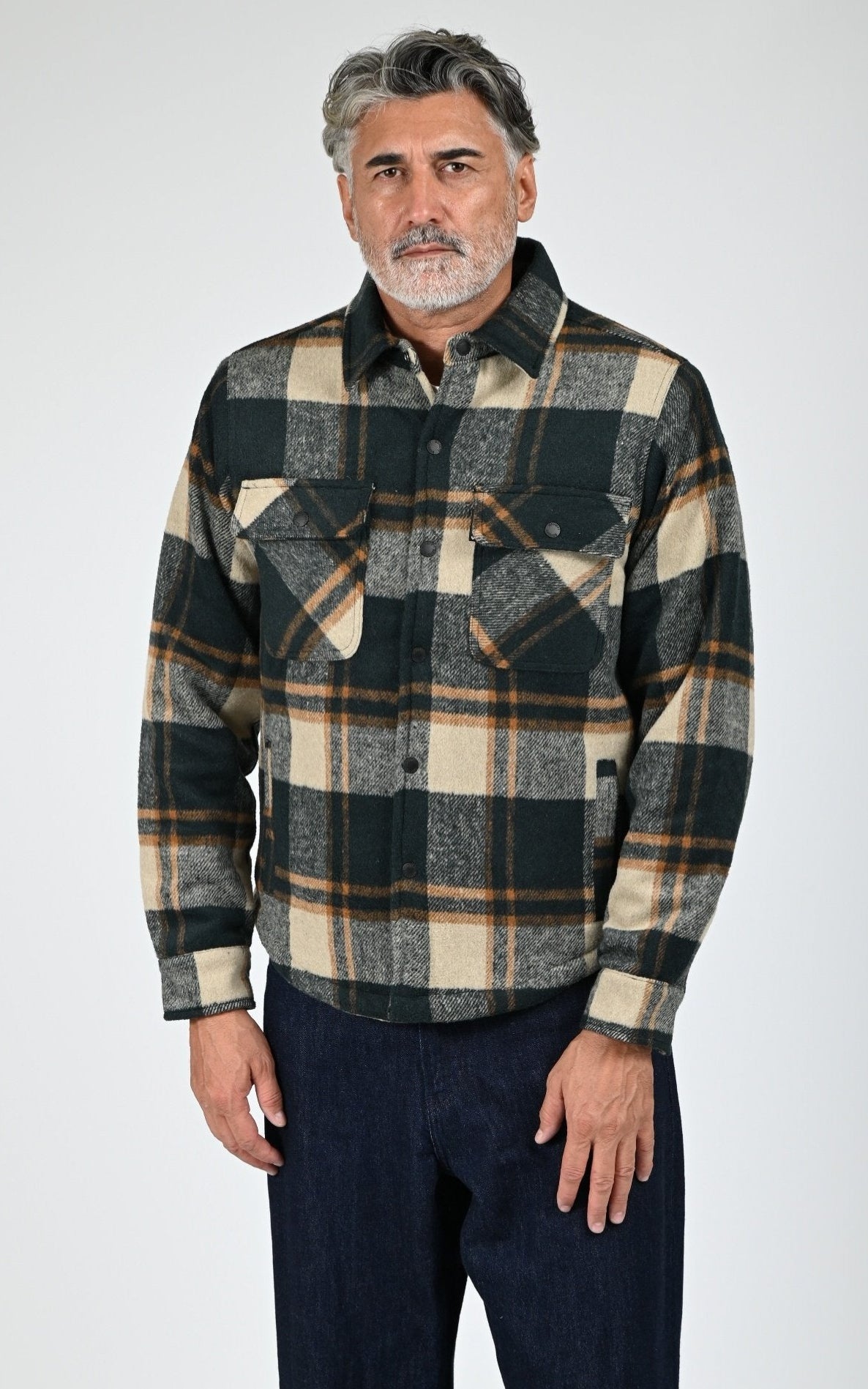 Surchemise sherpa Cary vert