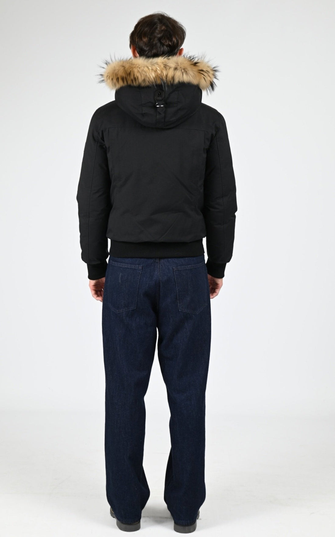 Bl doudoune Textile Homme Mackage, modèle Dixon-f de couleur noir - vue ouverte