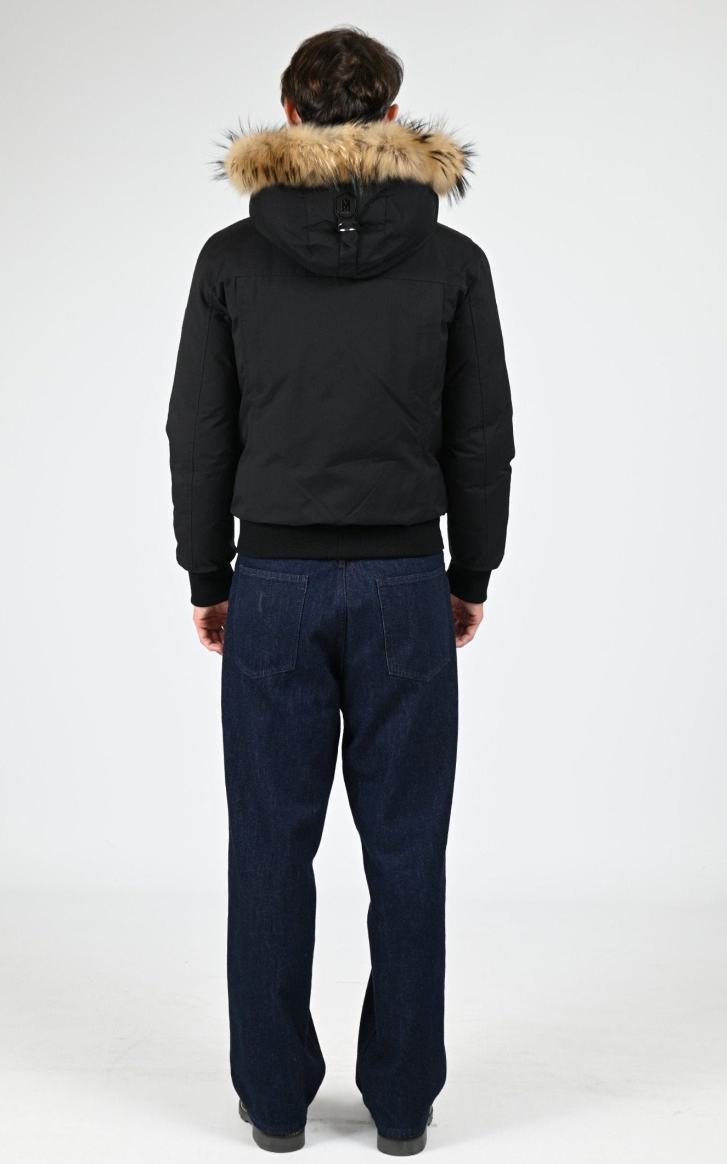 Bl doudoune Textile Homme Mackage, modèle Dixon-f de couleur noir - vue intérieure