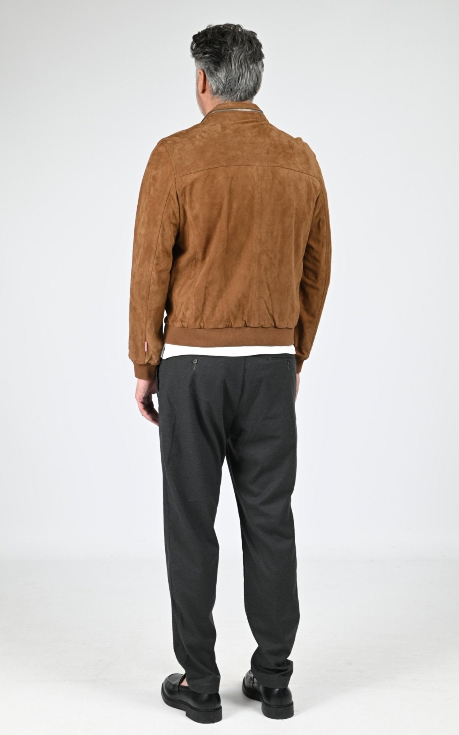 Blouson Daim Homme Cuirco, modèle Dylan 65208 de couleur bicolor 1 613
