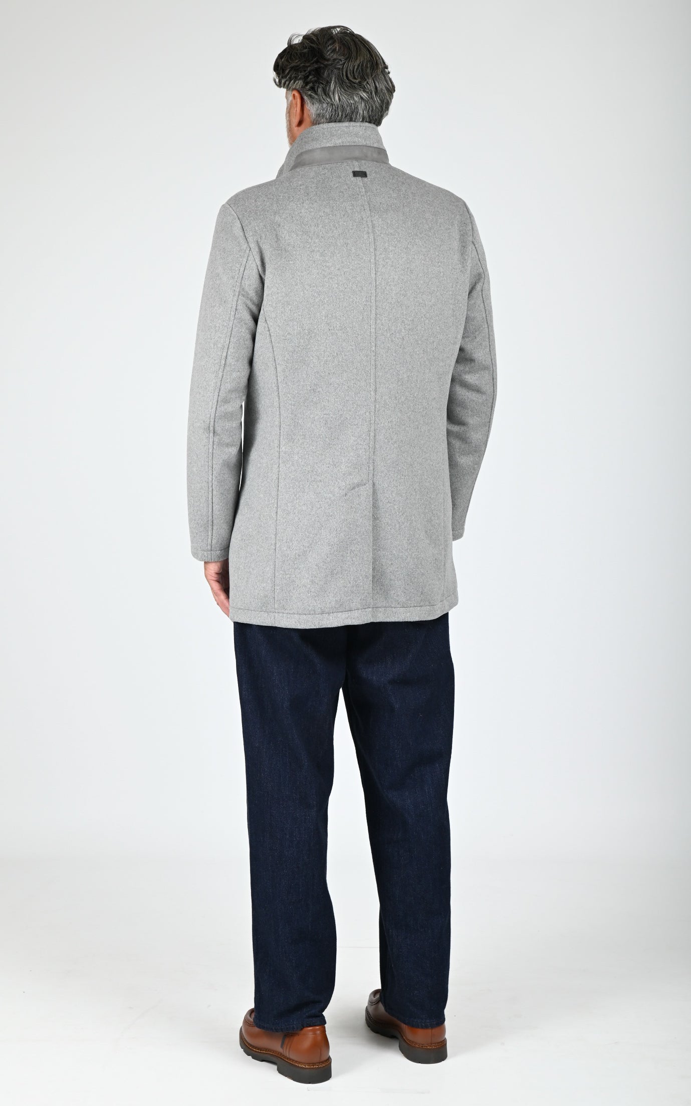 Manteau Duran laine gris