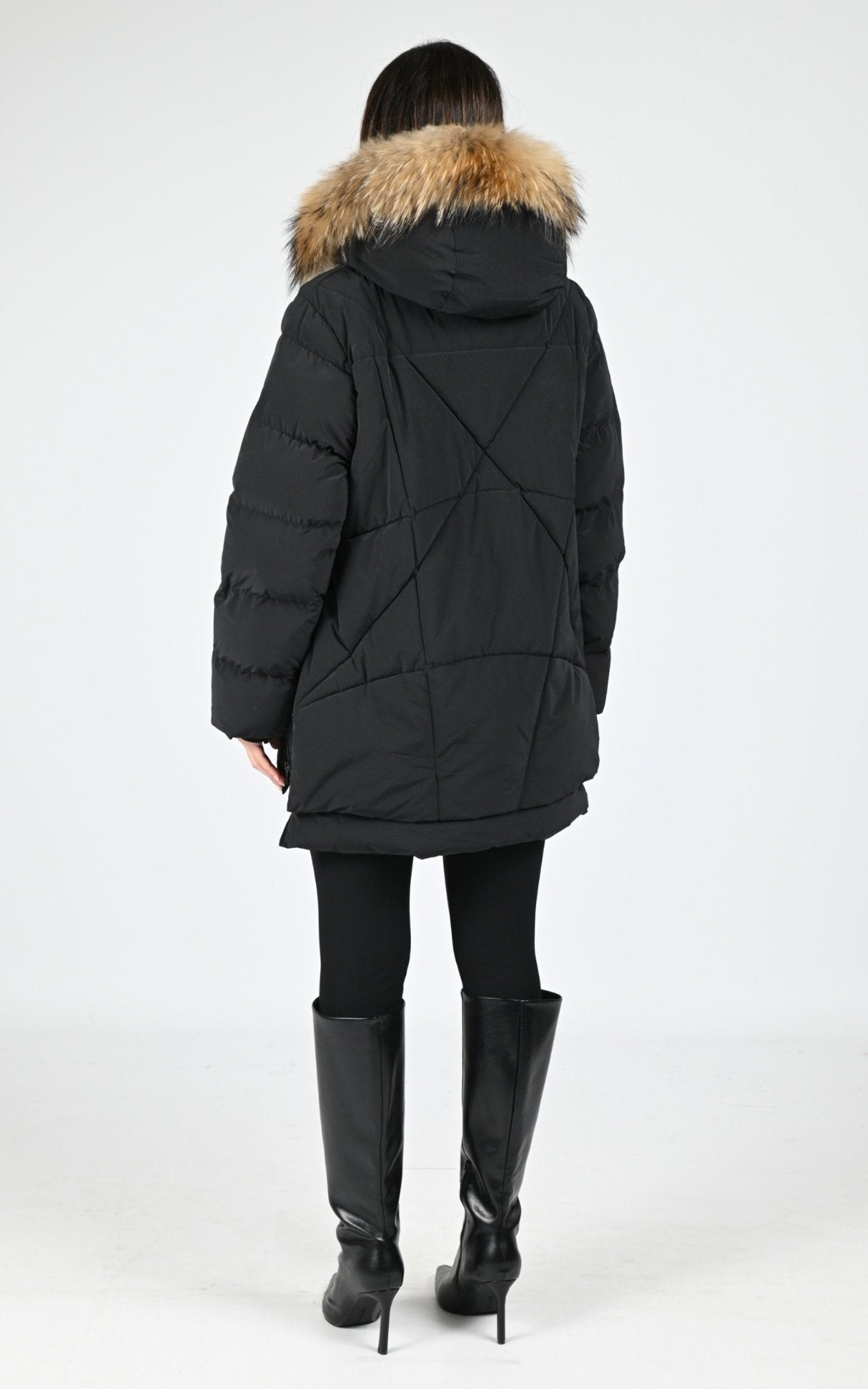 Ves doudoune Textile Femme Blonde No.8, modèle Frost 515 de couleur black 2000