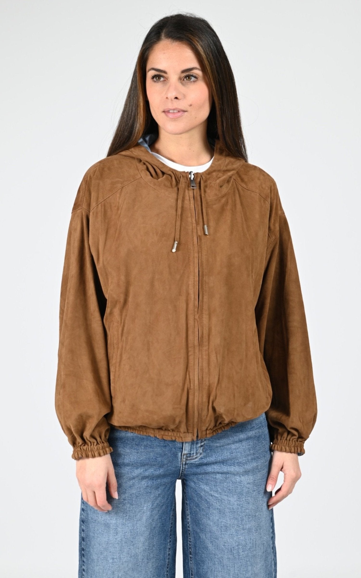 Blouson Daim Femme Cuirco, modèle Gaia 65212 de couleur bicolor 5 617